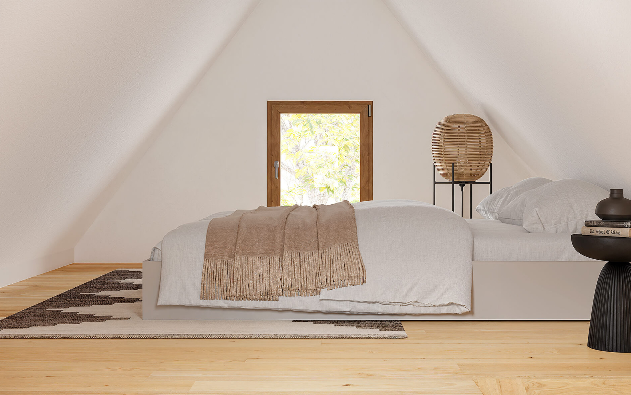 chambre sous combles modèle Perpignan Chalet Pro livrable en France