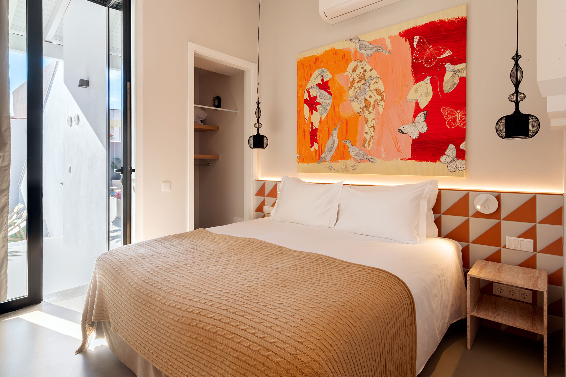 chambre décoration contemporaine Casa Dima Algarve chambre décoration contemporaine Casa Dima Algarve