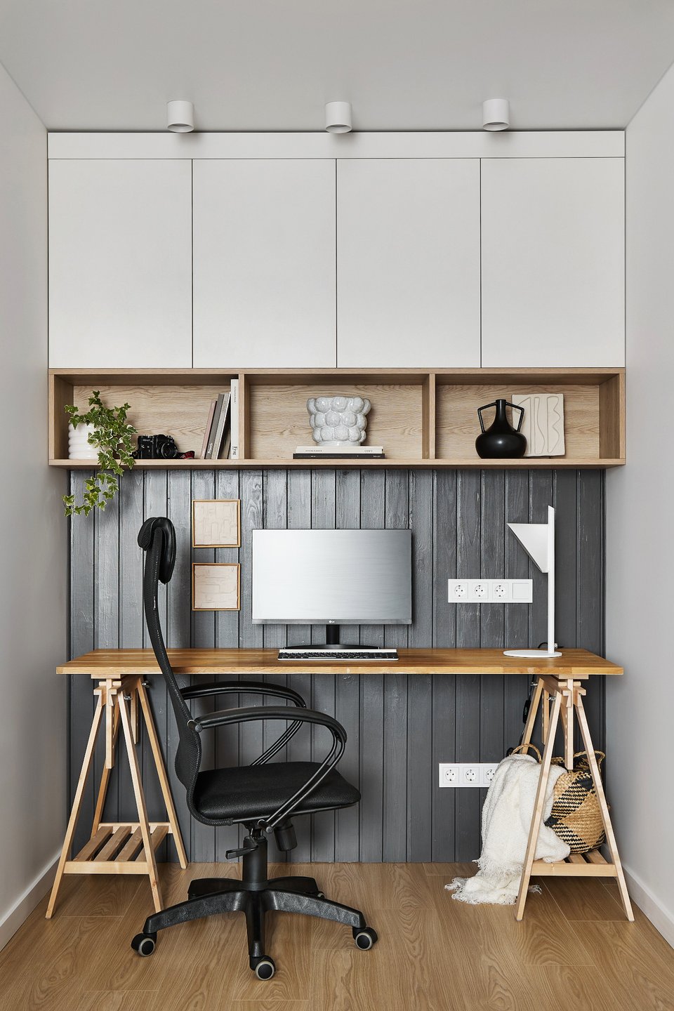 bureau gris bois et blanc bureau gris bois et blanc