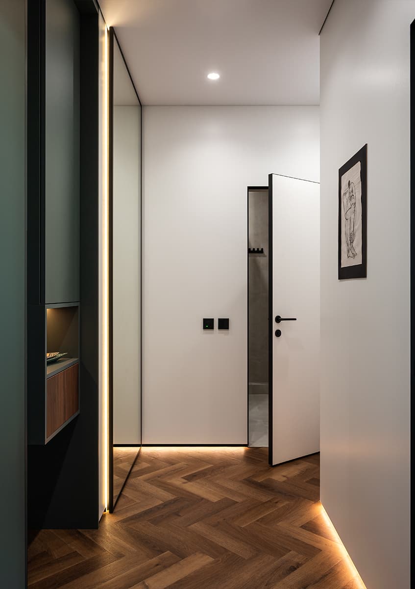 entrée décoration contemporaine petit appartement 45m2 entrée décoration contemporaine petit appartement 45m2