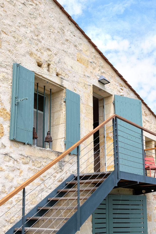 petite maison en pierre de 60m2 La Maison Cardinale Saint-Emilion Photo: ©Studio Prigent Bordeaux