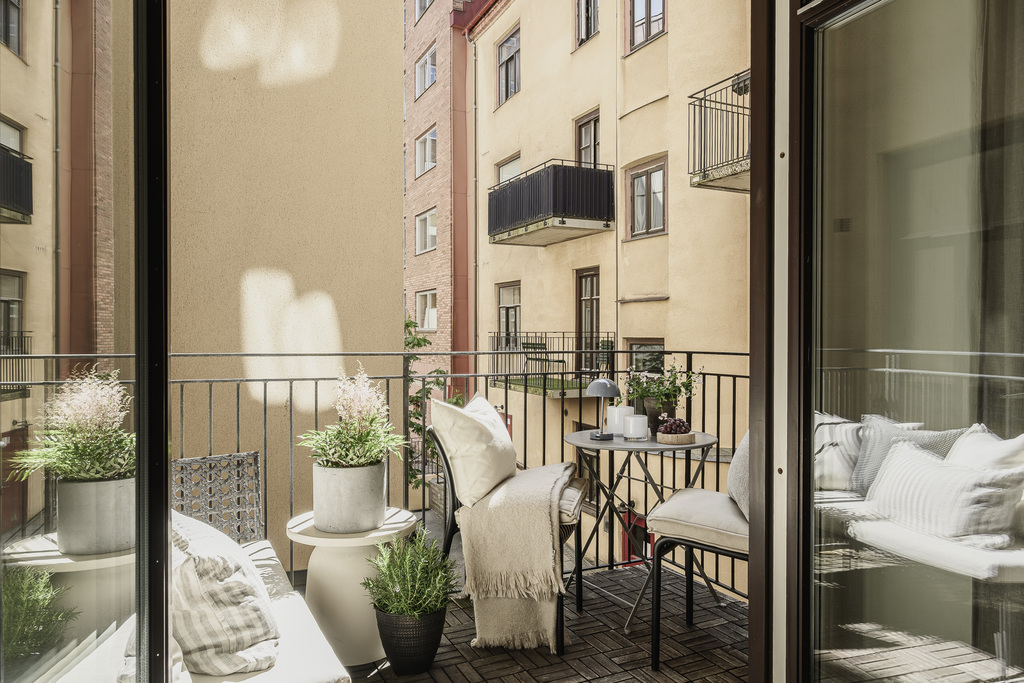 balcon sur cour
