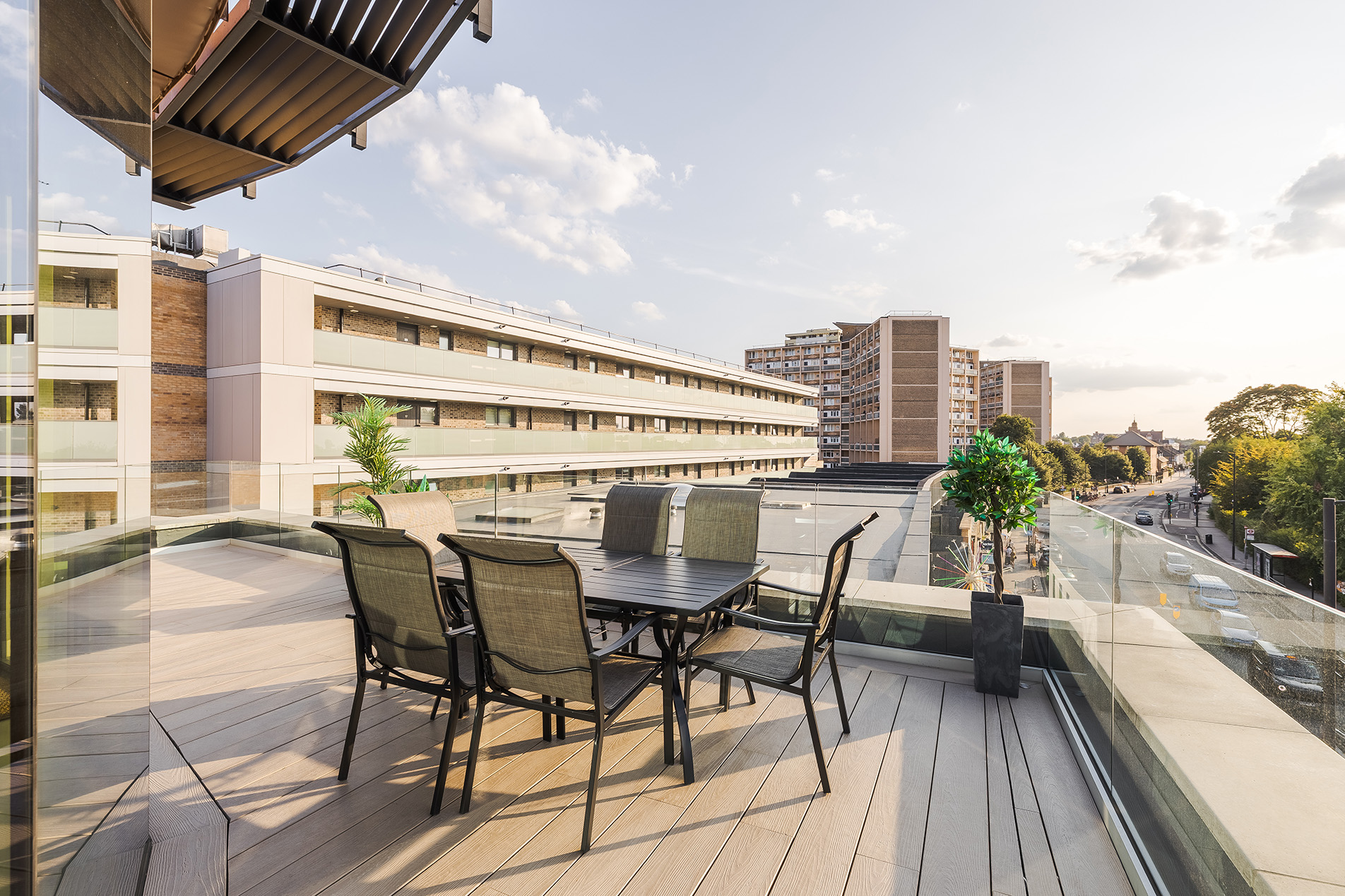 terrace penthouse London