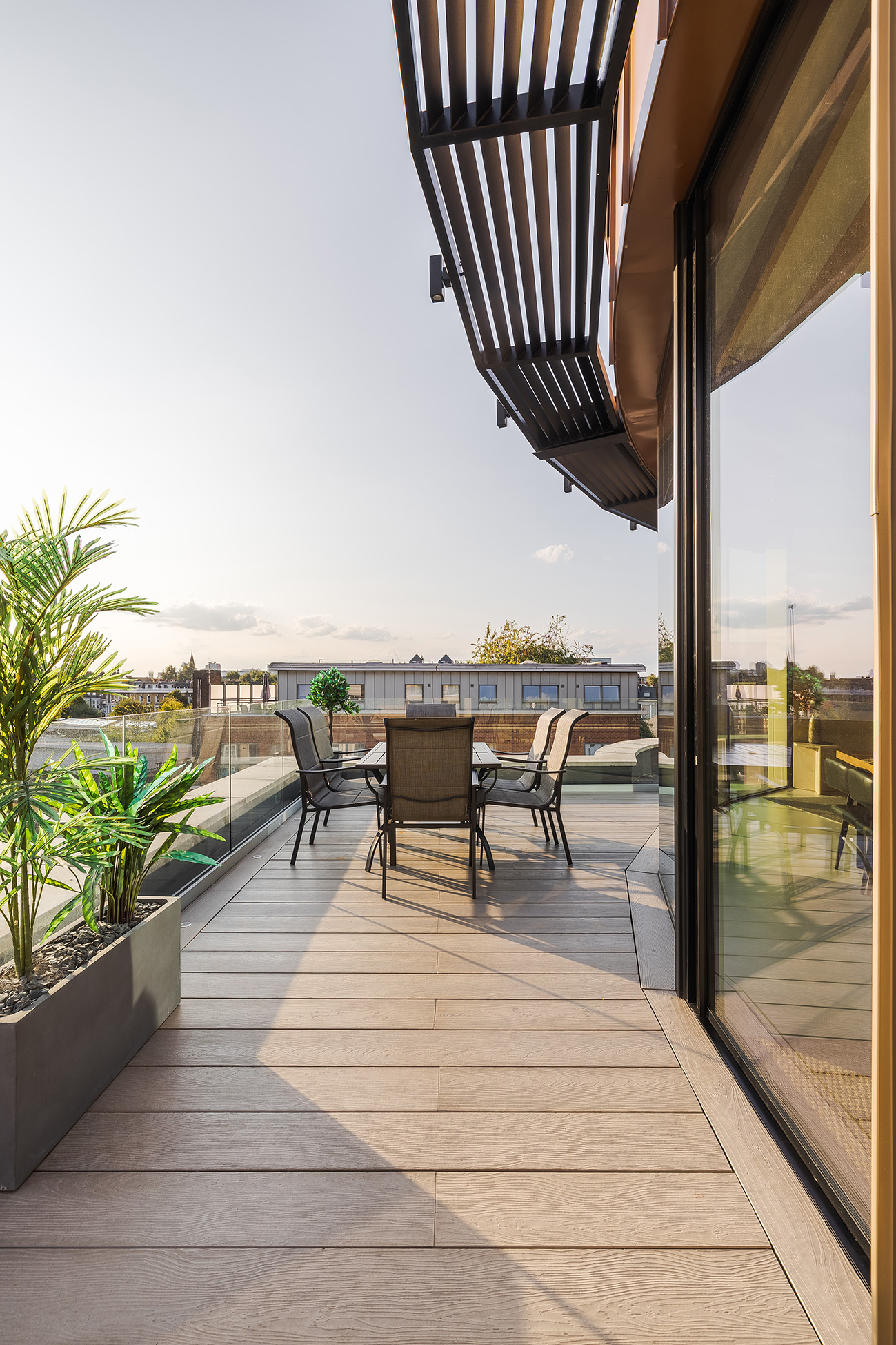 terrace London penthouse