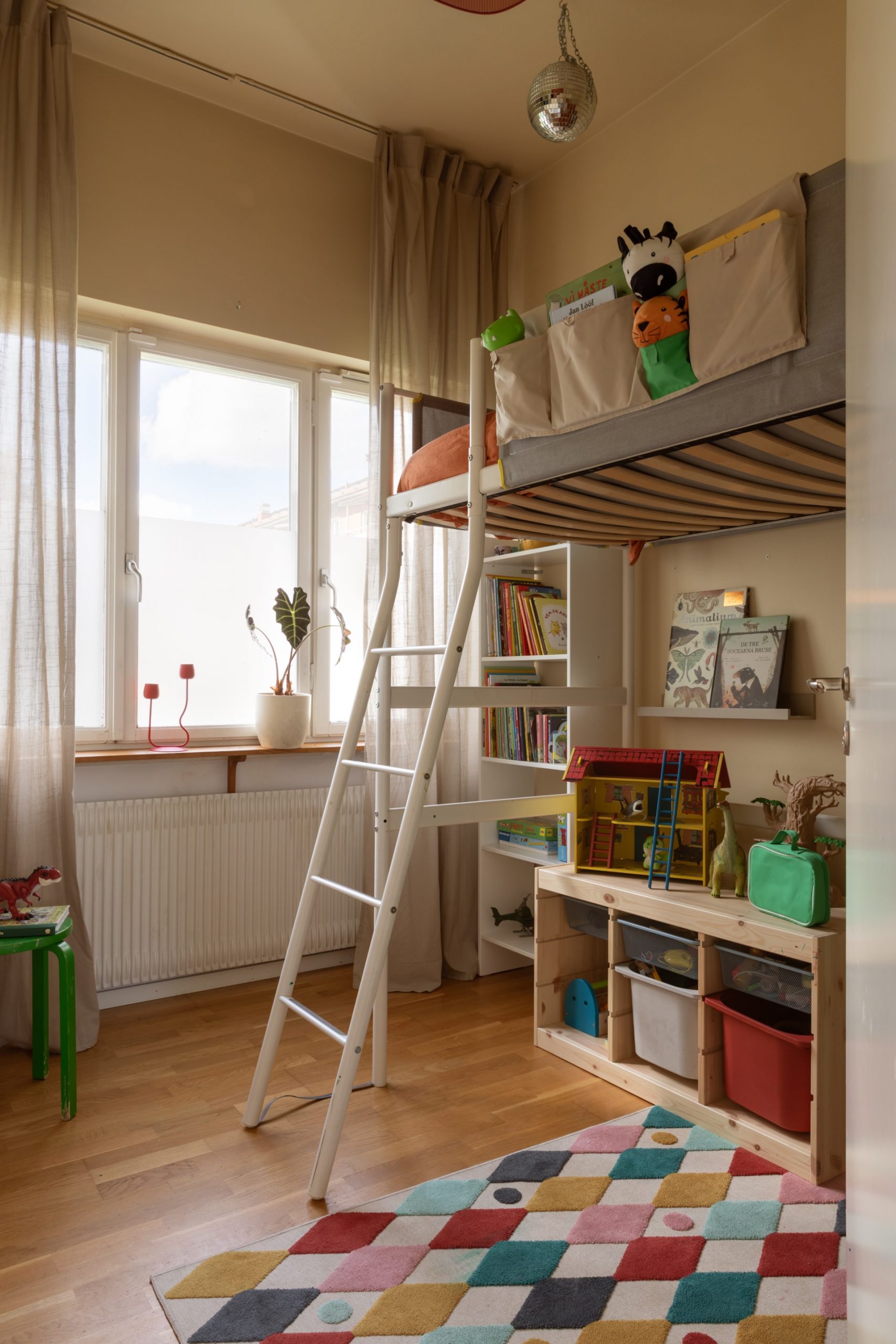 chambre enfant avec lit mezzanine