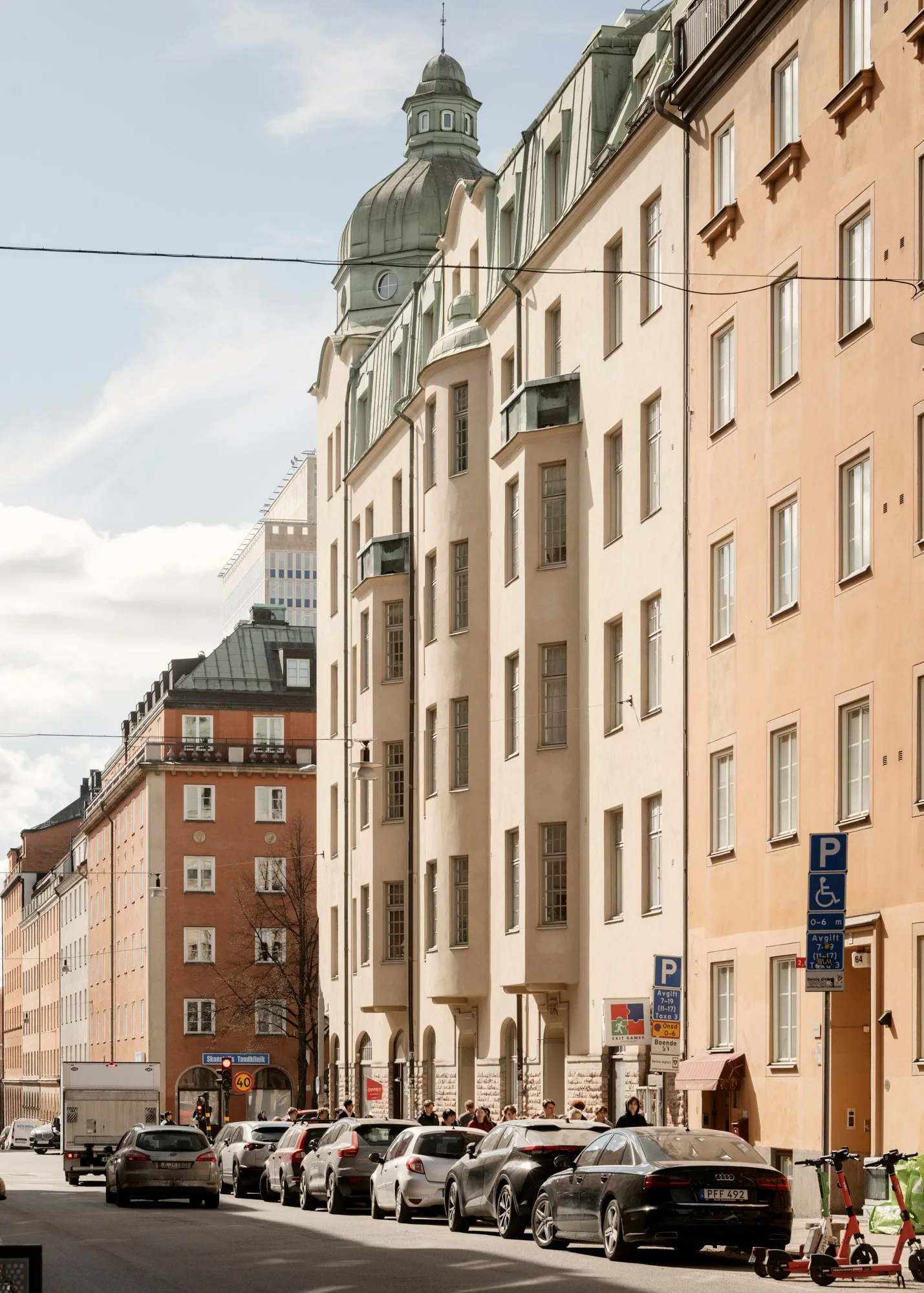 immeuble ancien Stockholm