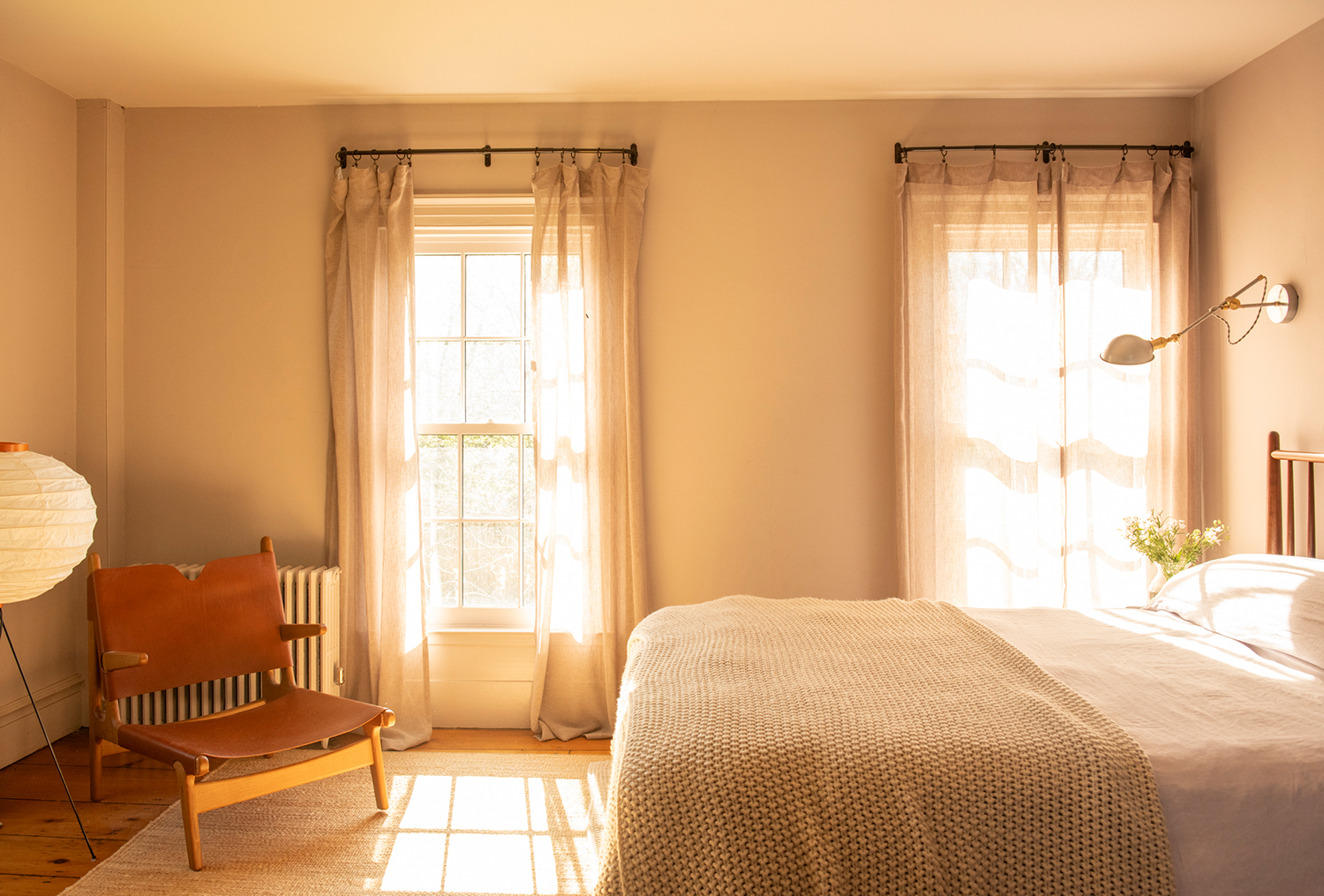 chambre maison de la vallée de l'Hudson Garrett Stickles House