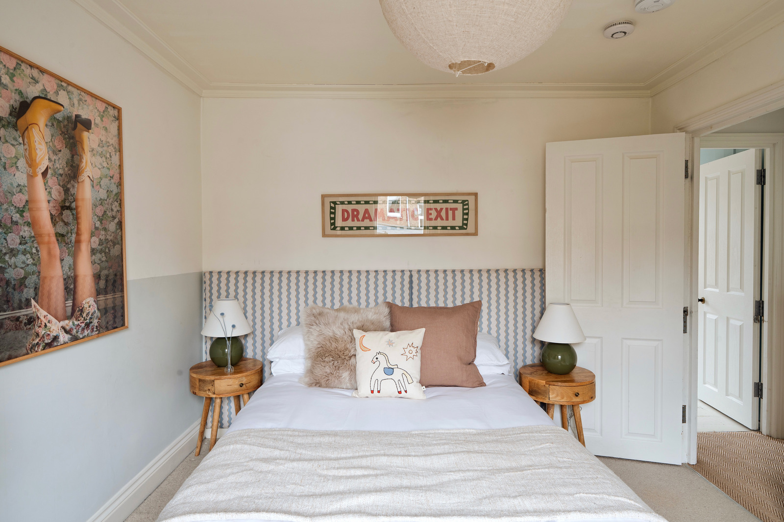 chambre maison victorienne rénovée Londres