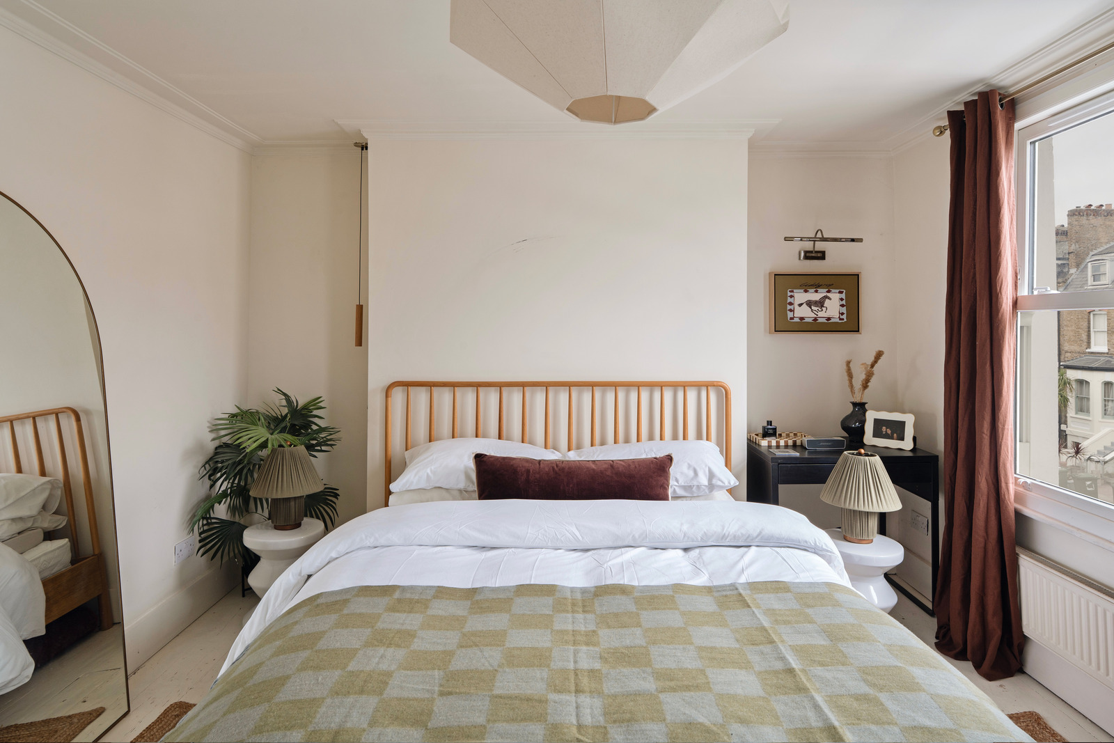 chambre maison victorienne rénovée Londres