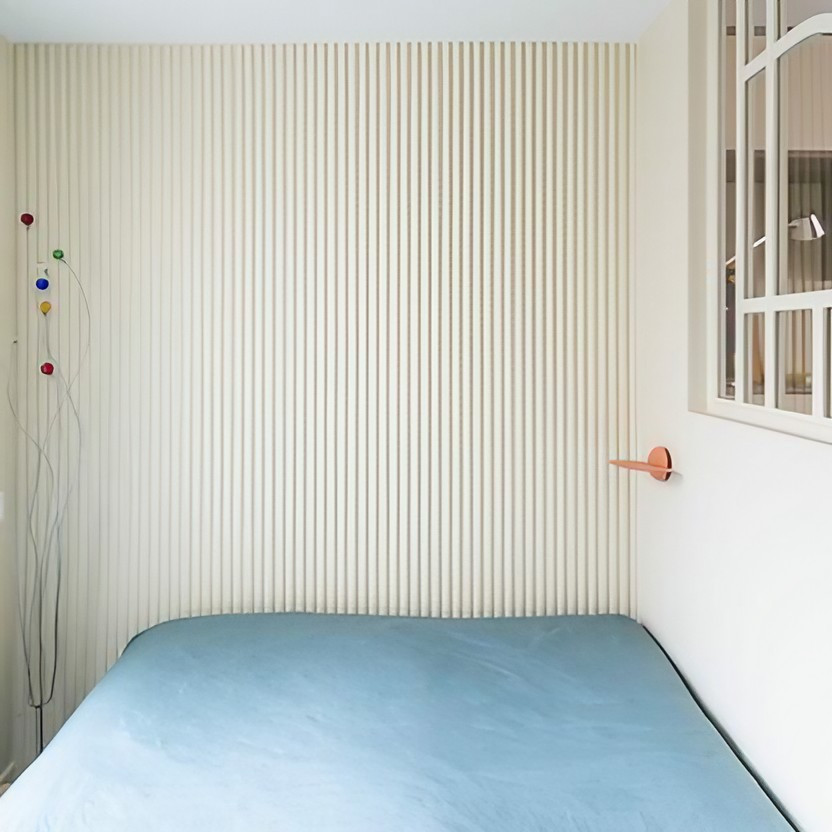 petite chambre studio 20m2 dans Paris Photo : © Marie de Smilzz petite chambre studio 20m2 dans Paris Photo : © Marie de Smilzz