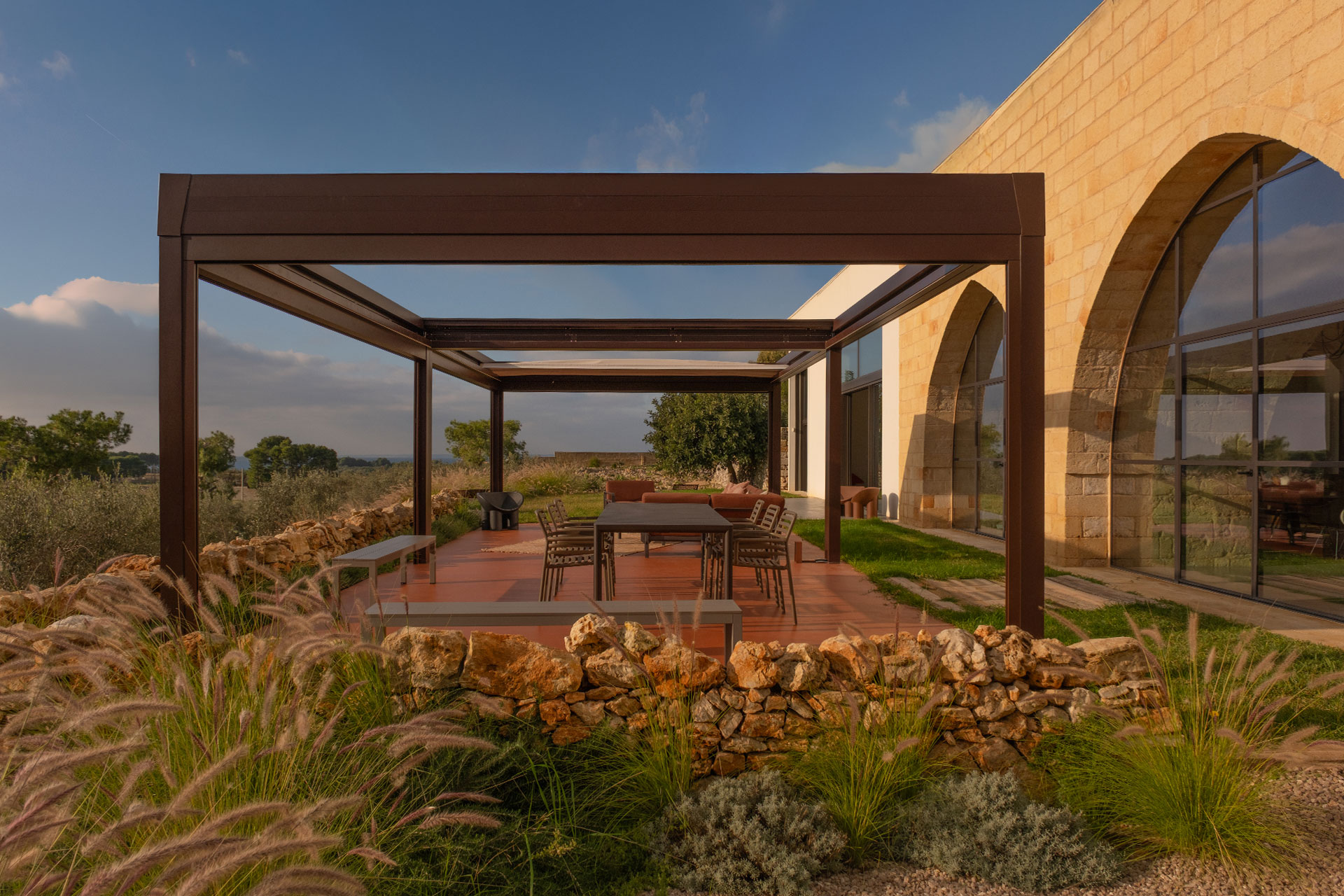 terrasse maison dans les Pouilles masseria Li Cafari terrasse maison dans les Pouilles masseria Li Cafari