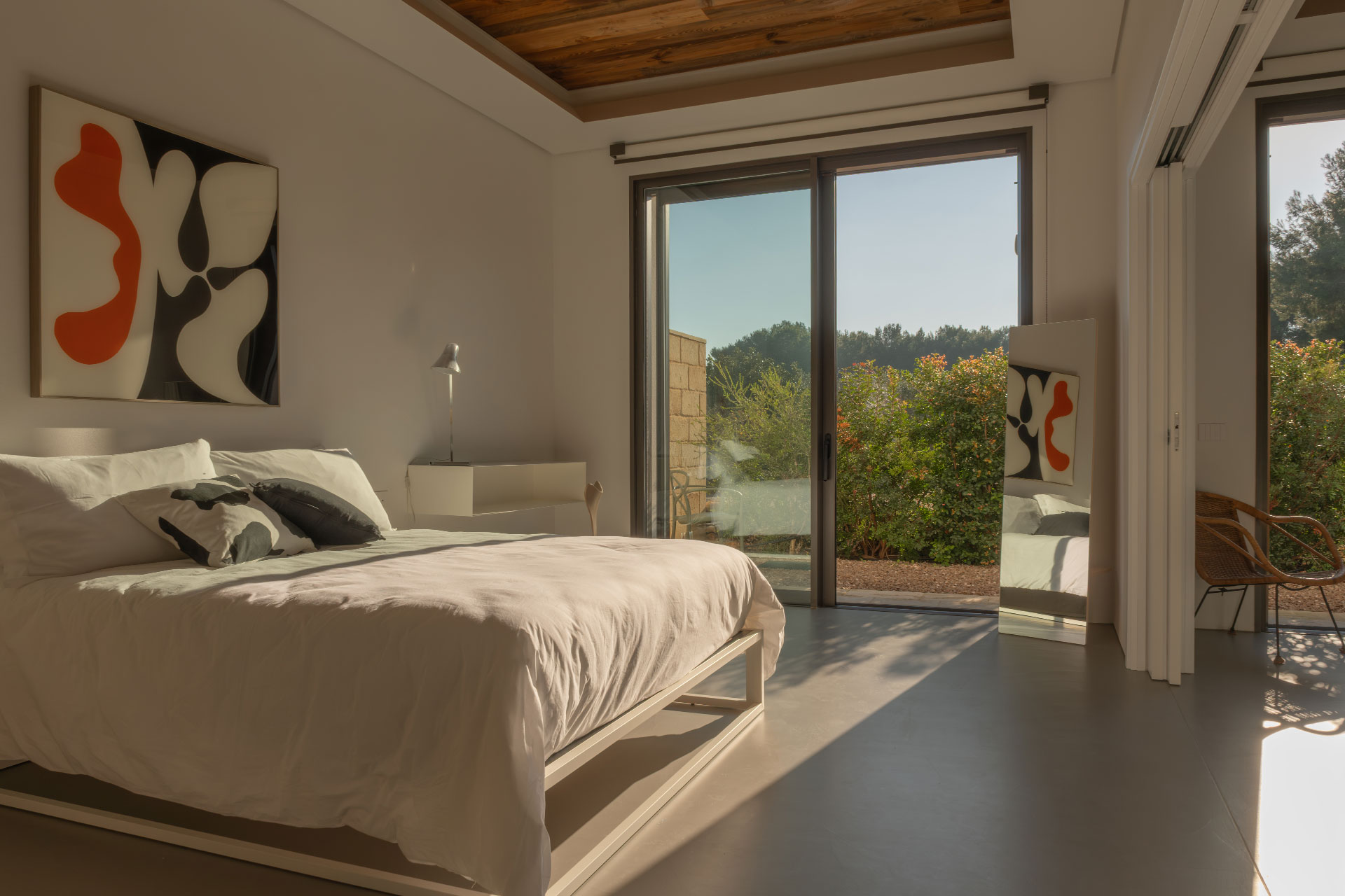 chambre minimaliste maison dans les Pouilles masseria Li Cafari chambre minimaliste maison dans les Pouilles masseria Li Cafari