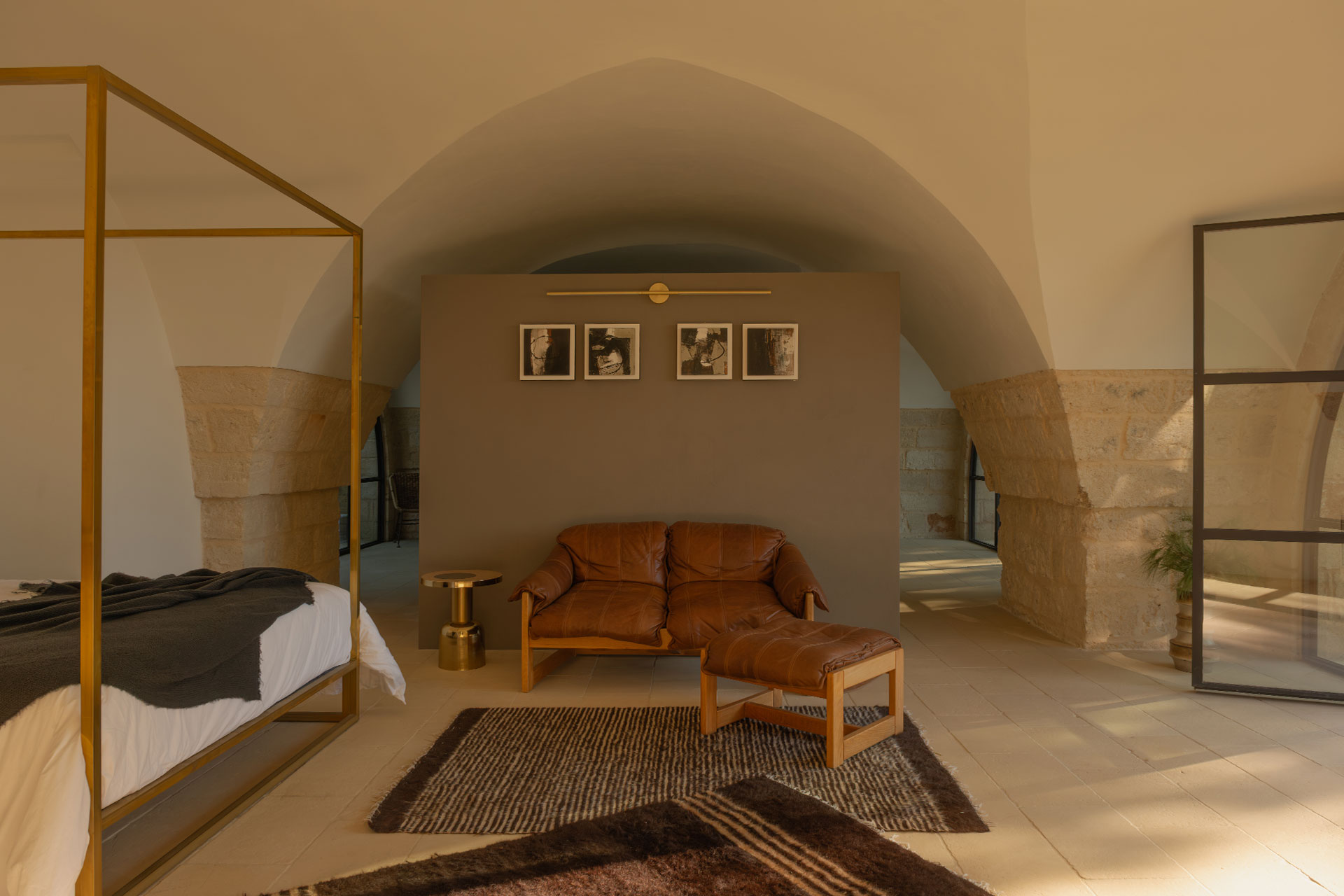 chambre décoration design maison dans les Pouilles masseria Li Cafari chambre décoration design maison dans les Pouilles masseria Li Cafari