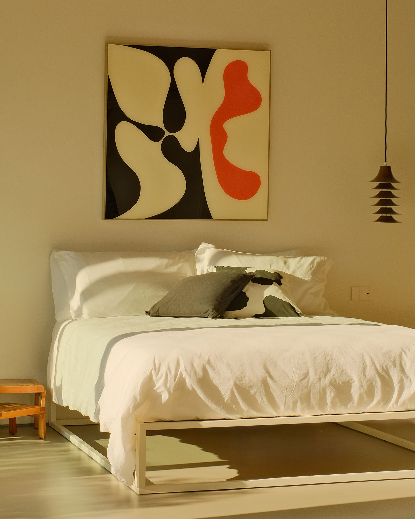chambre minimaliste maison dans les Pouilles masseria Li Cafari chambre minimaliste maison dans les Pouilles masseria Li Cafari