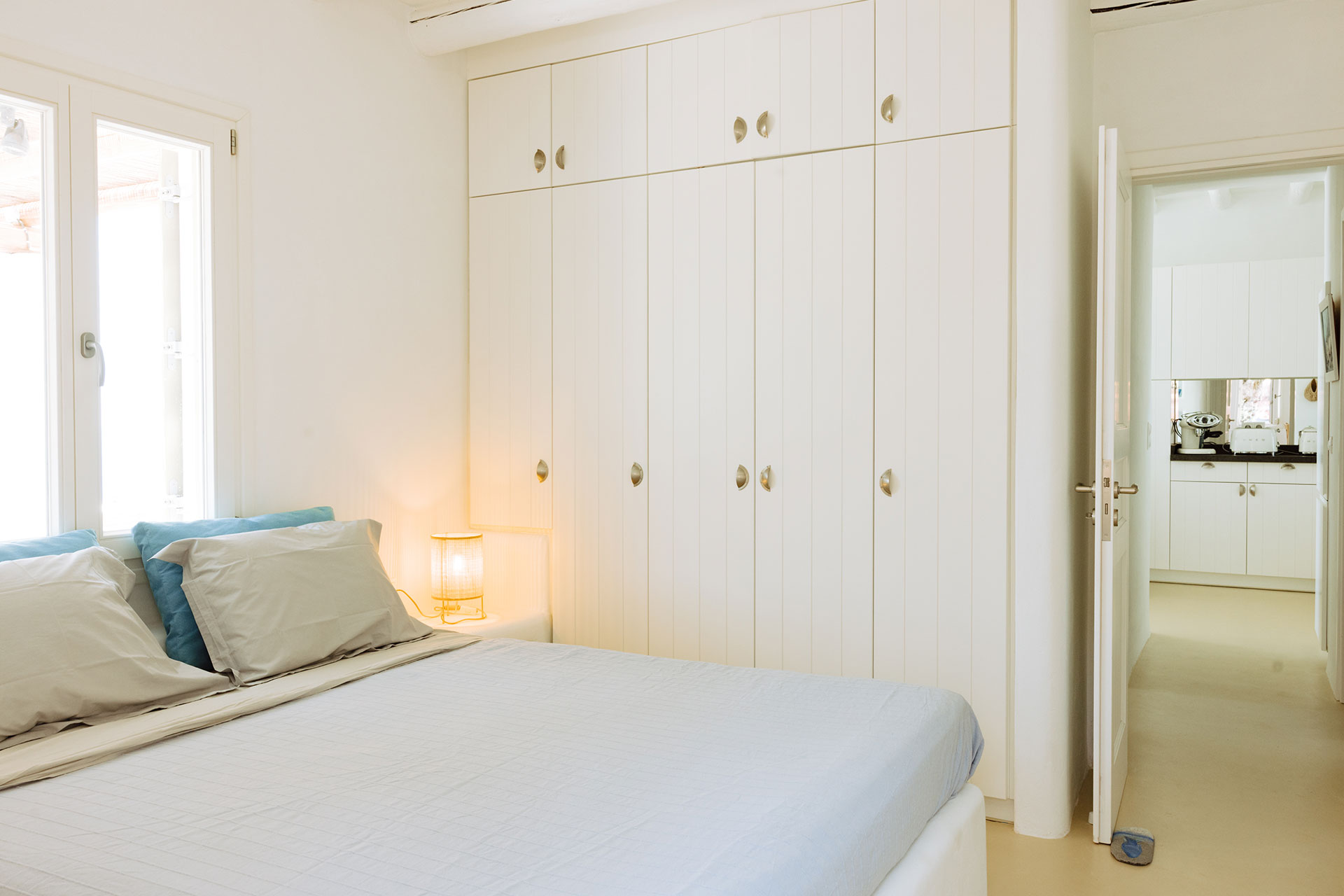 bedroom Villa Rizza island of Andros Greece 