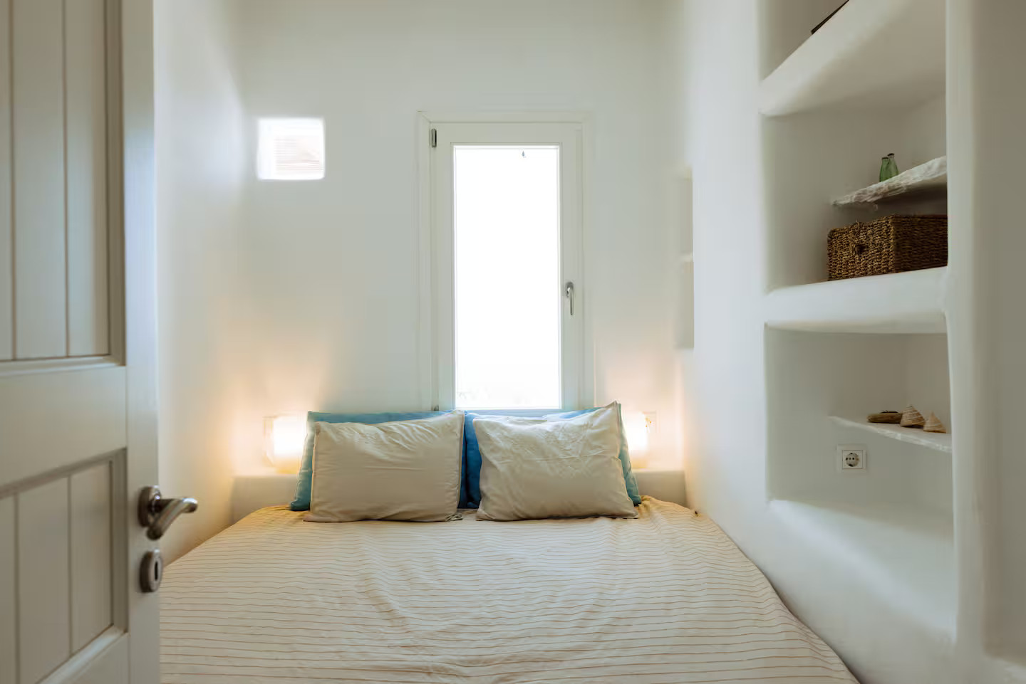 bedroom Villa Rizza island of Andros Greece 