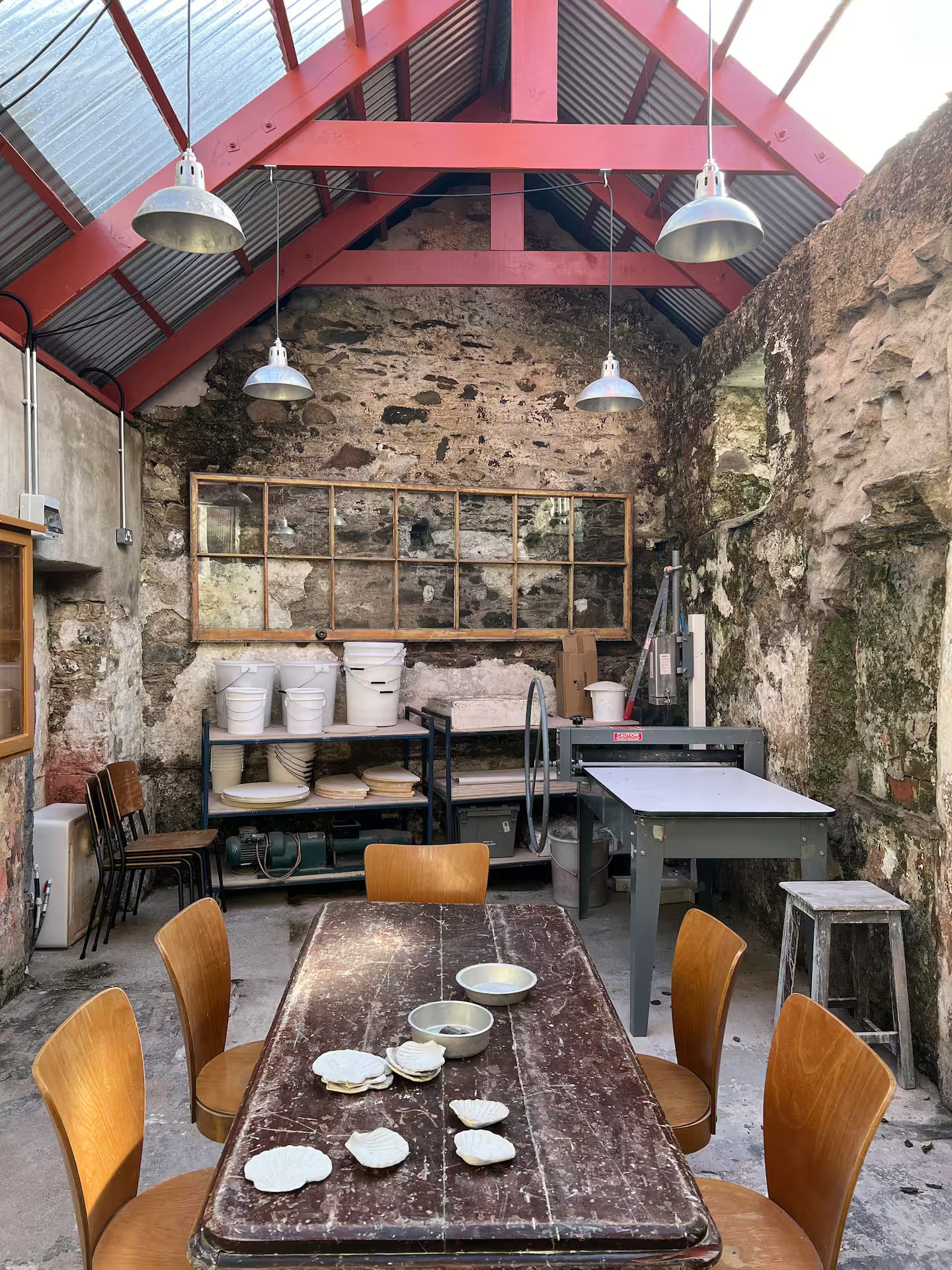 atelier de céramiste Ty Clai Pays de Galles