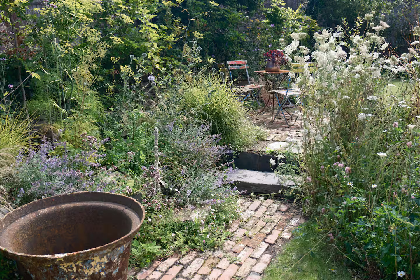 jardin maison Pays de Galles Ty Clai