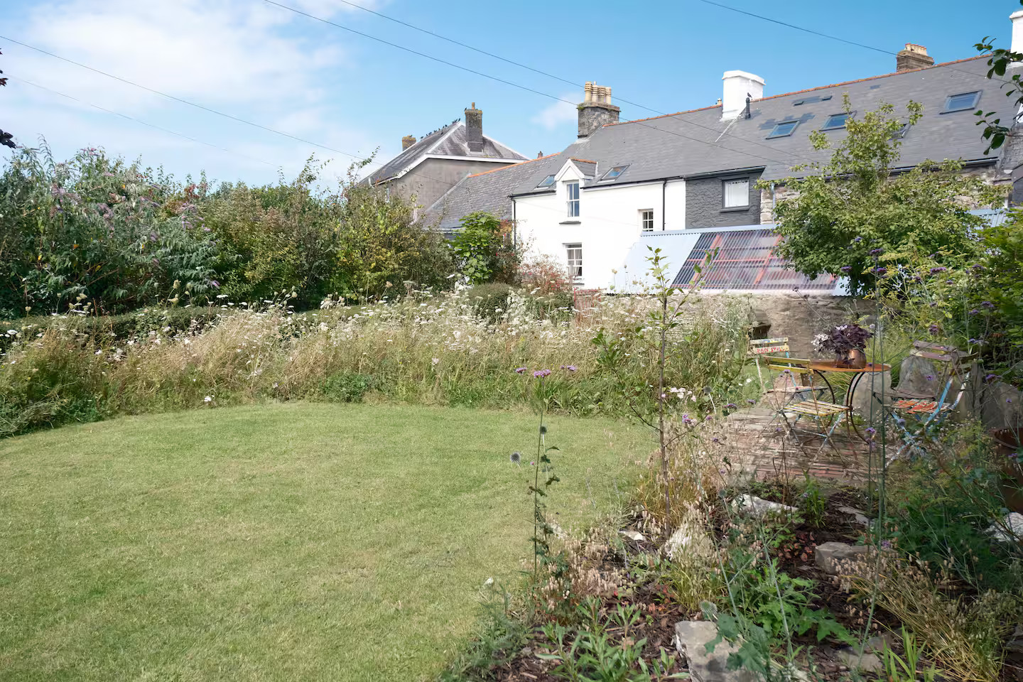 jardin maison Pays de Galles Ty Clai