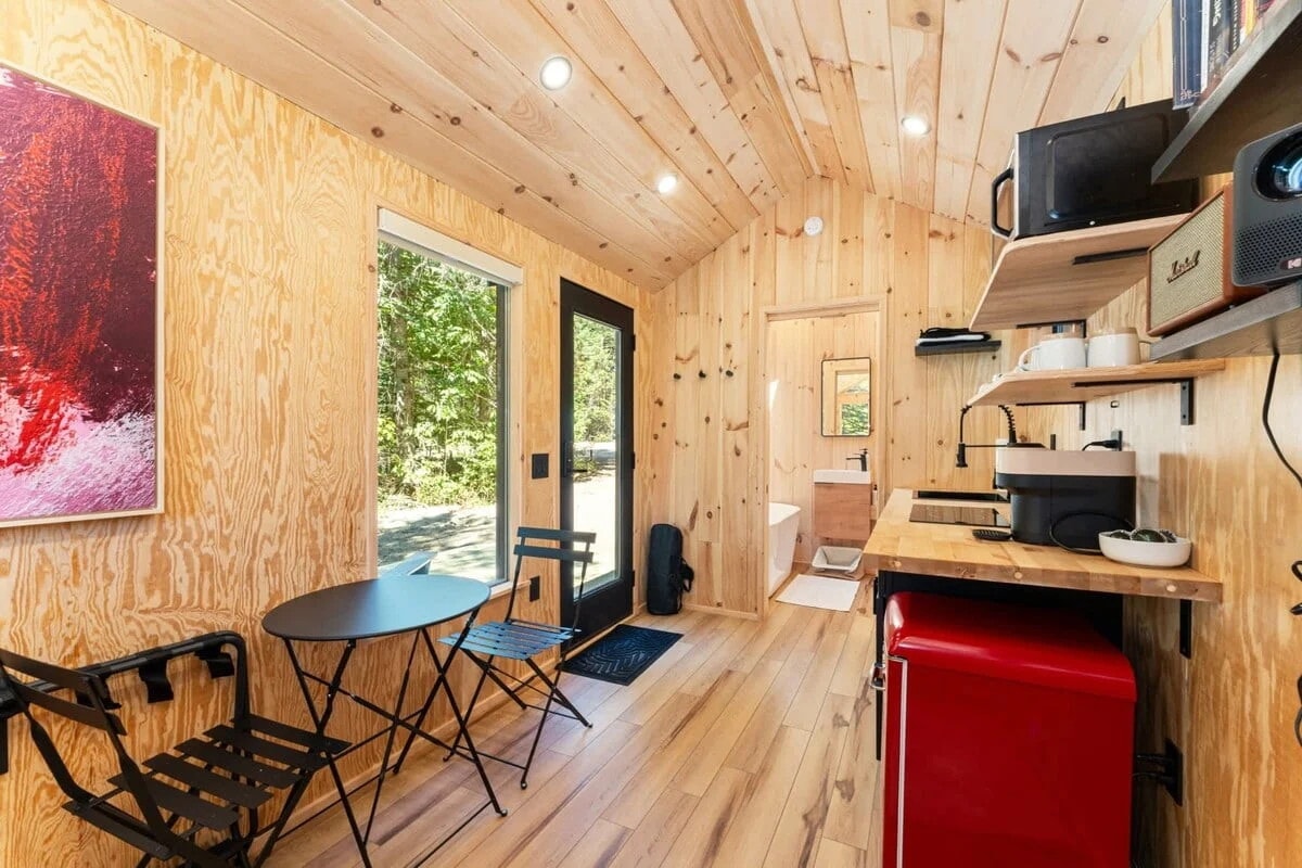 tiny house nordique Luna Nook Maine