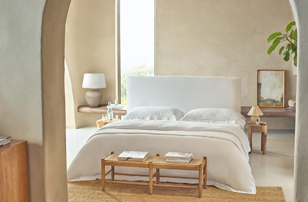 chambre décoration naturelle The White Company 2026 chambre décoration naturelle The White Company 2026