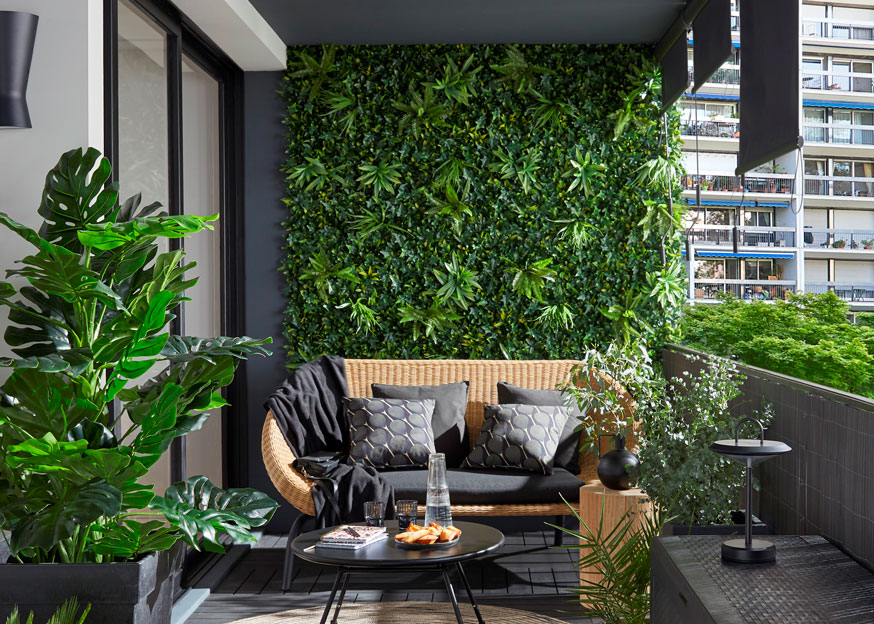 mur végétal sur terrasse mur végétal sur terrasse