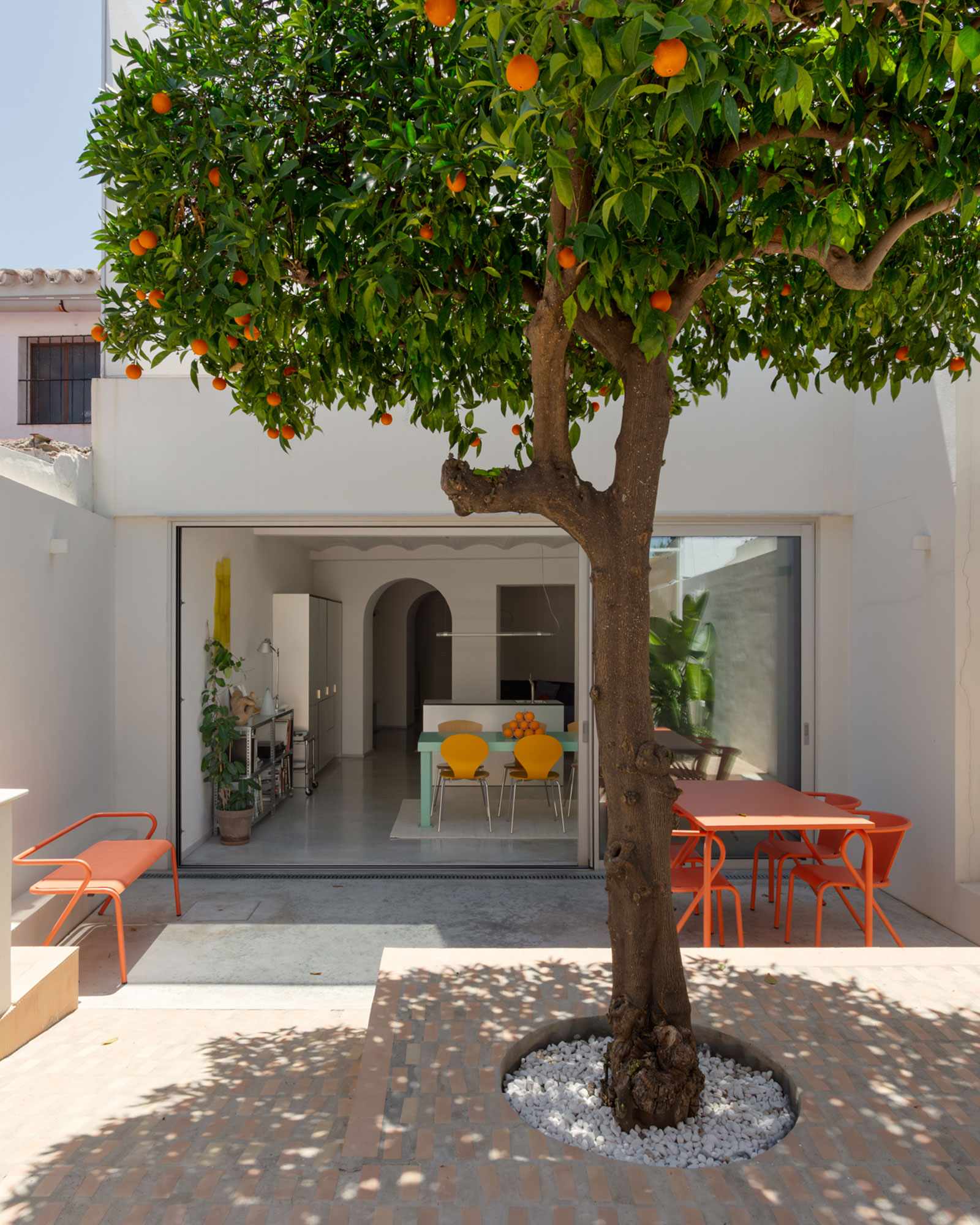 maison de village centenaire avec patio rénovée Andalousie