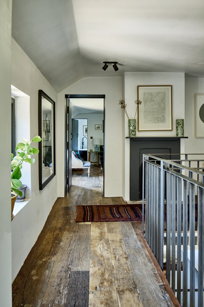 palier sol vieux parquet