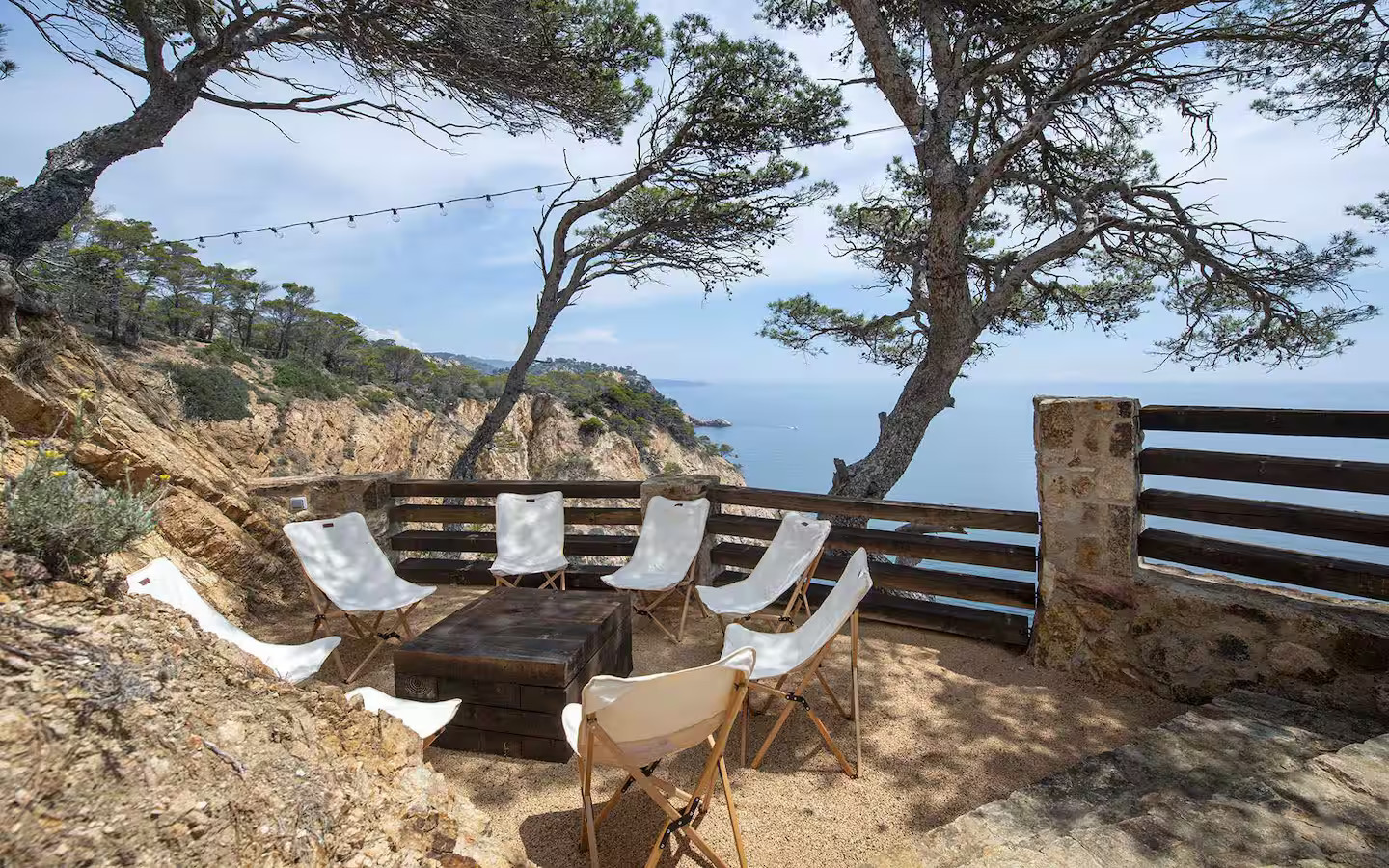terrasse maison en pierre sur la Costa Brava avec piscine et vue mer villa Sant Jaume Tossa de Mar terrasse maison en pierre sur la Costa Brava avec piscine et vue mer villa Sant Jaume Tossa de Mar