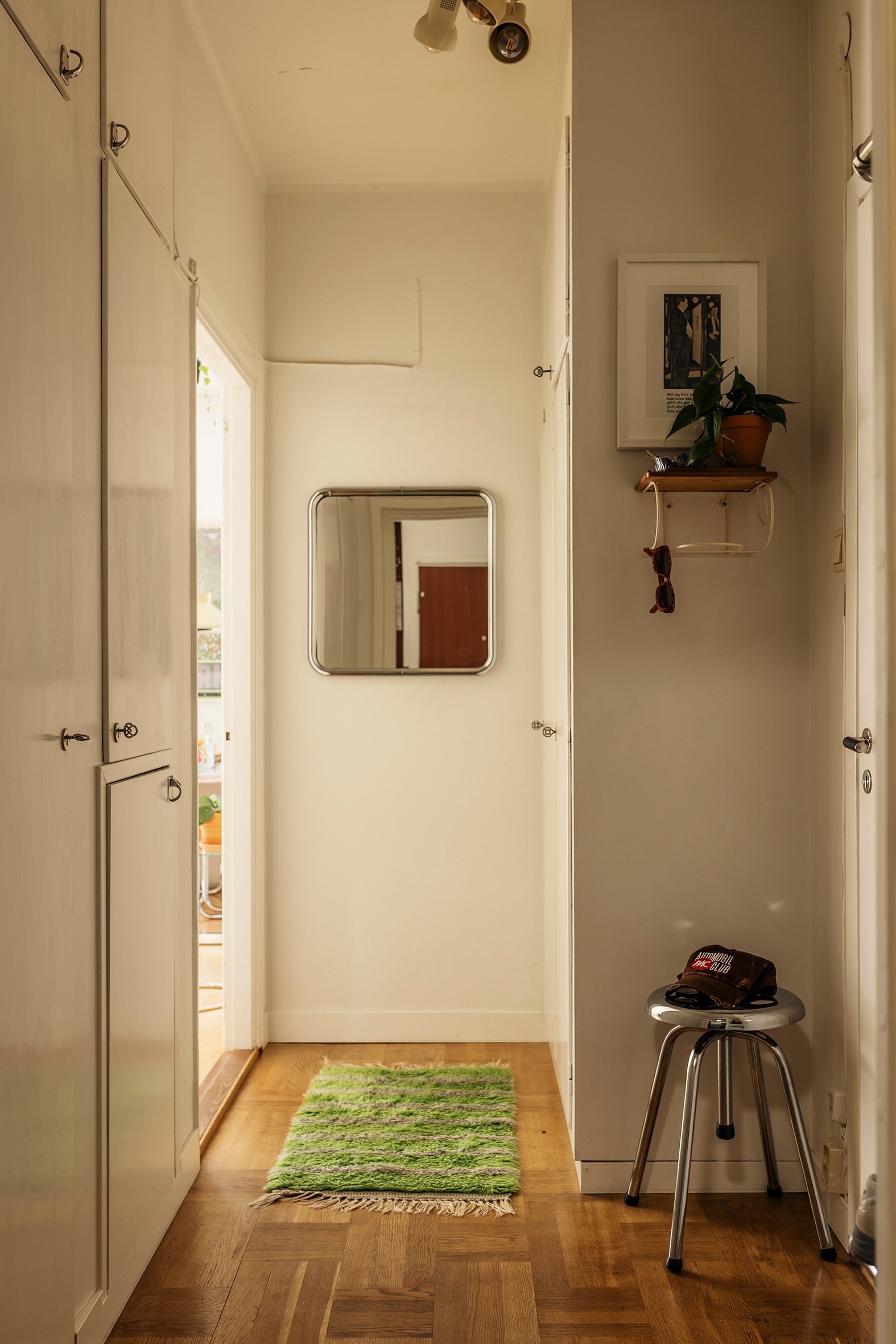 entrée déco rétro