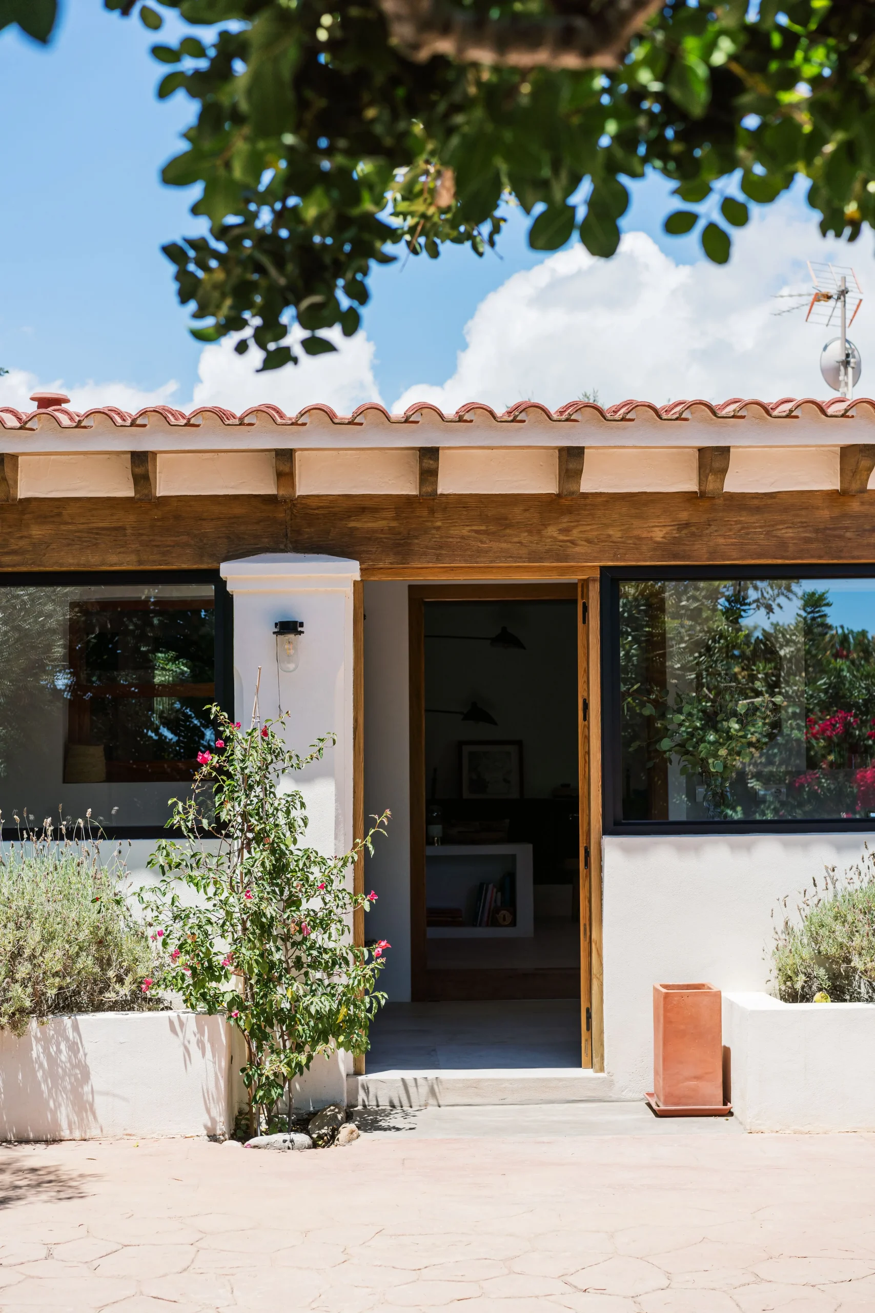 jardin maison à Ibiza