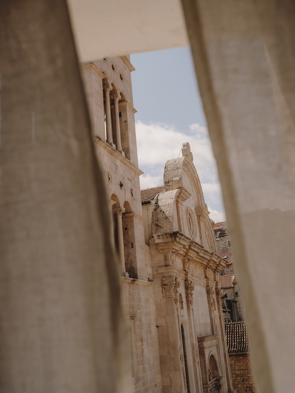St. Stephen’s Cathedral view from Palazzo Caterina Hvar Croatia