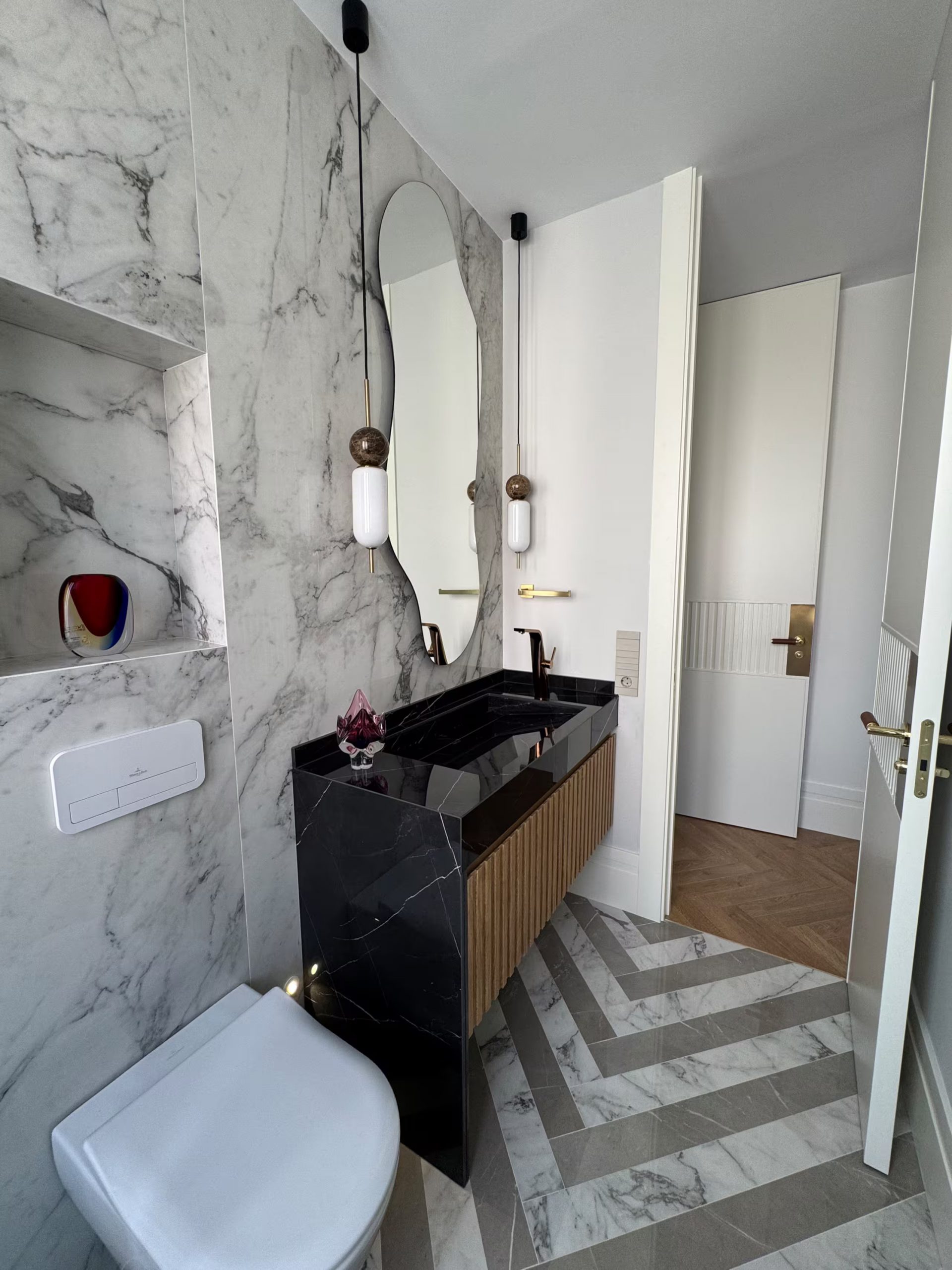 salle de bain appartement chic et design à Madrid Seven Balconies