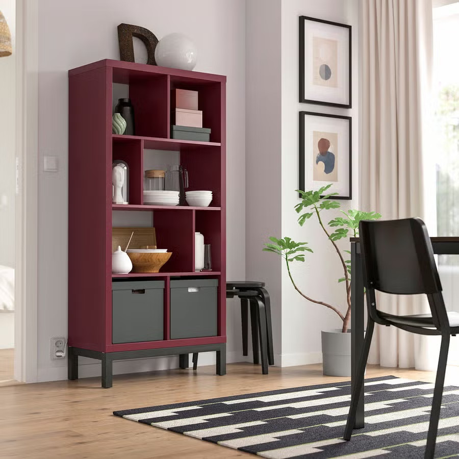 IKEA KALLAX rouille modèle vertical catalogue 2026