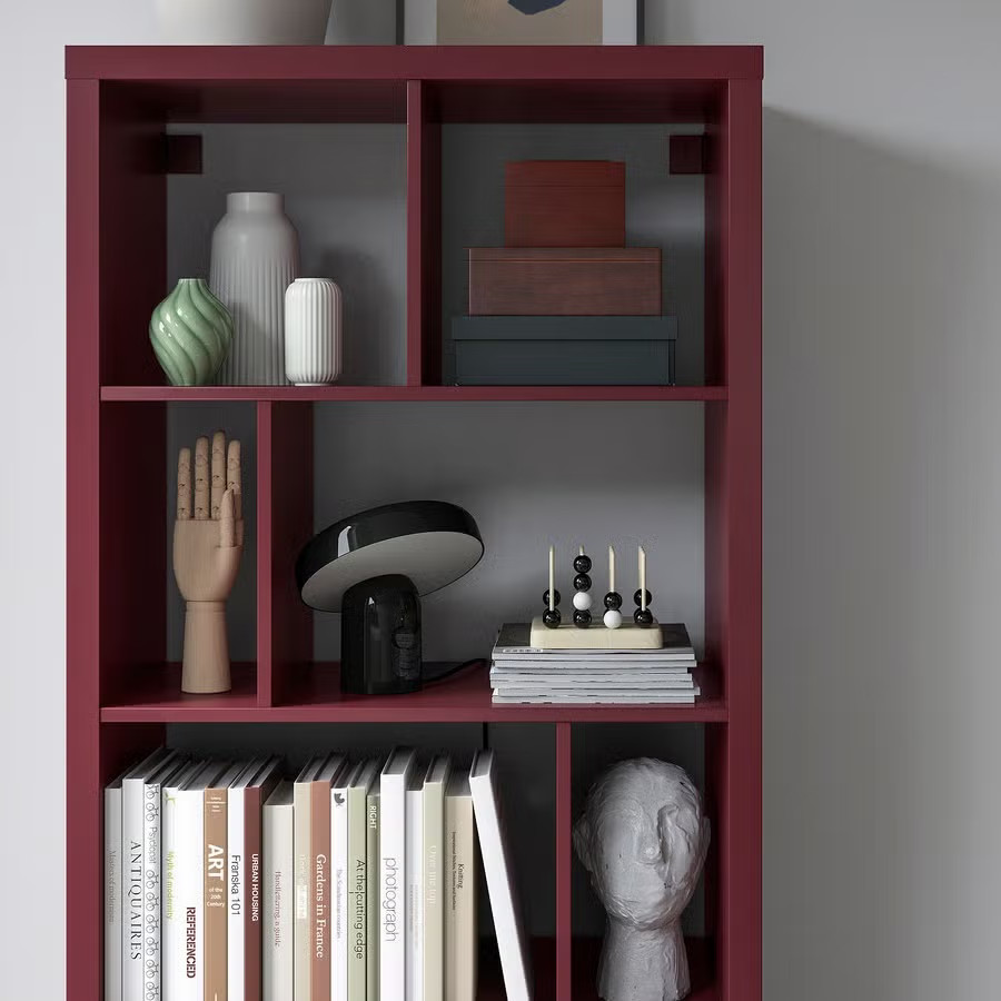 IKEA KALLAX rouille modèle vertical catalogue 2026
