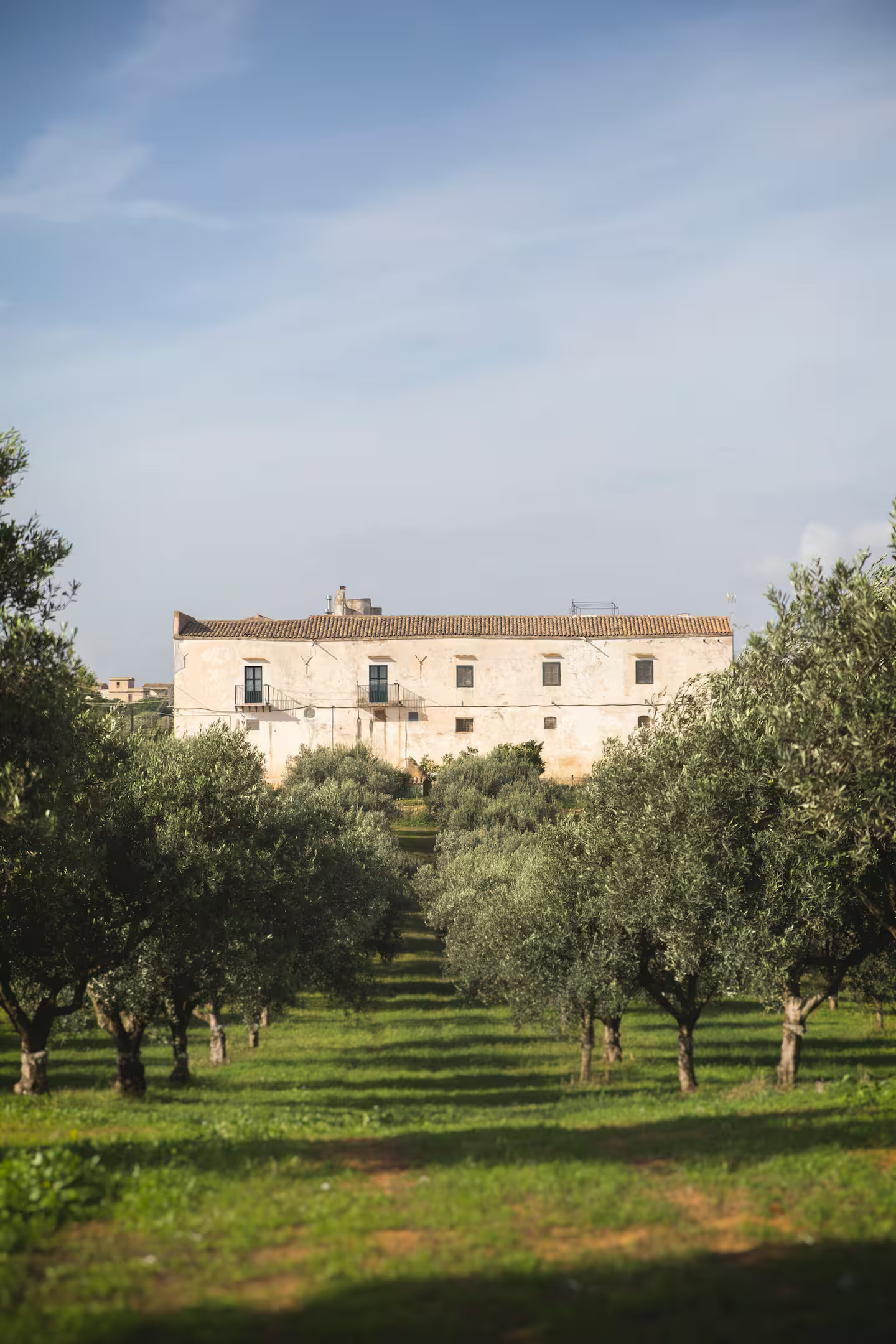 maison en Sicile ancienne ferme fortifiée Baglio Cappello 