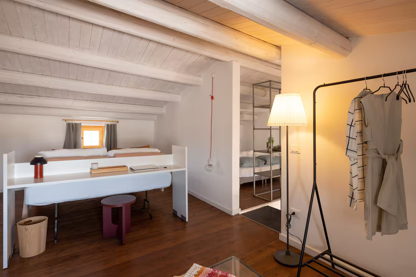 chambre décoration contemporaine duplex en Sicile Baglio Cappello 