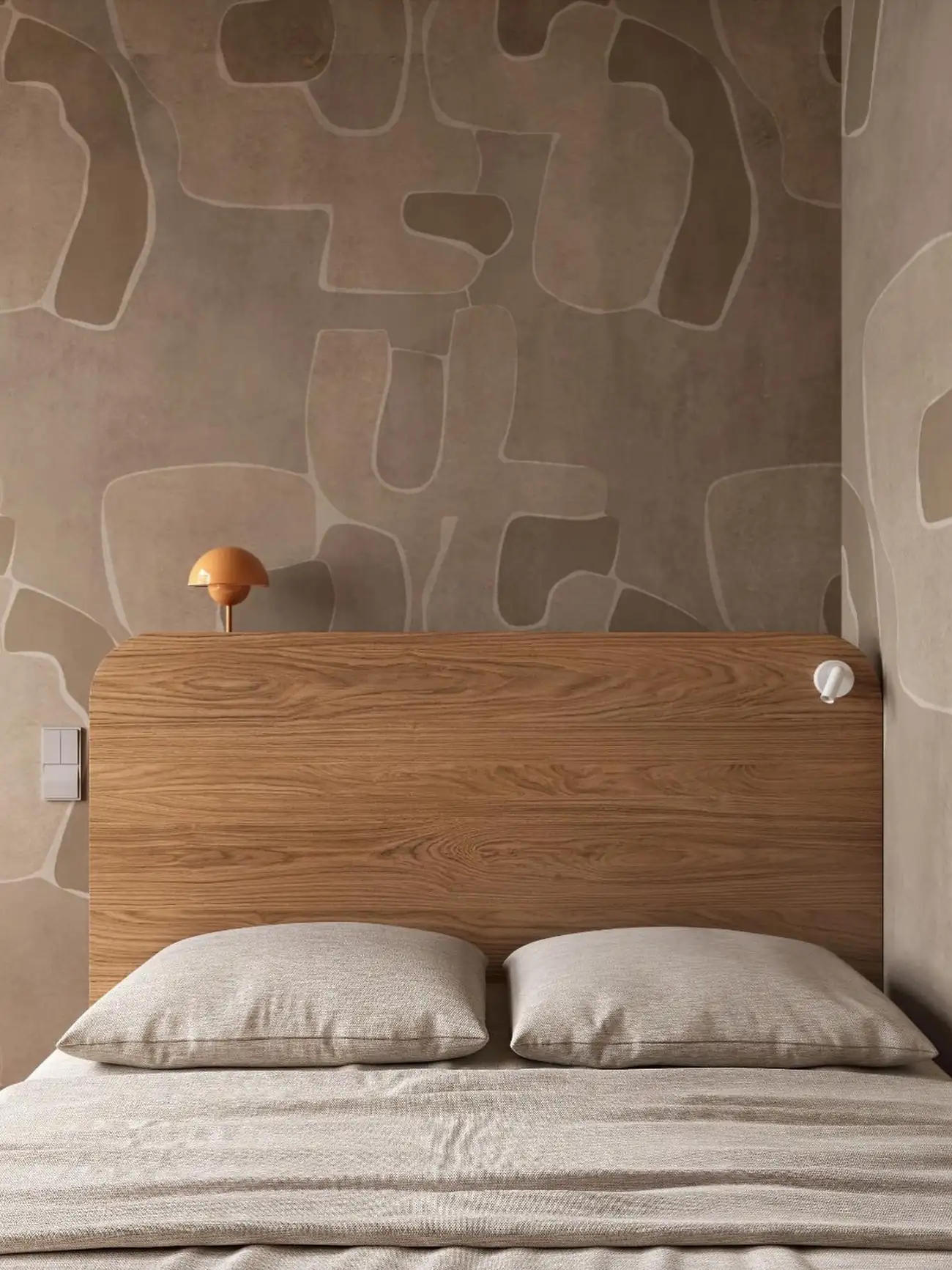 chambre en alcôve décoration contemporaine studio 27m2
