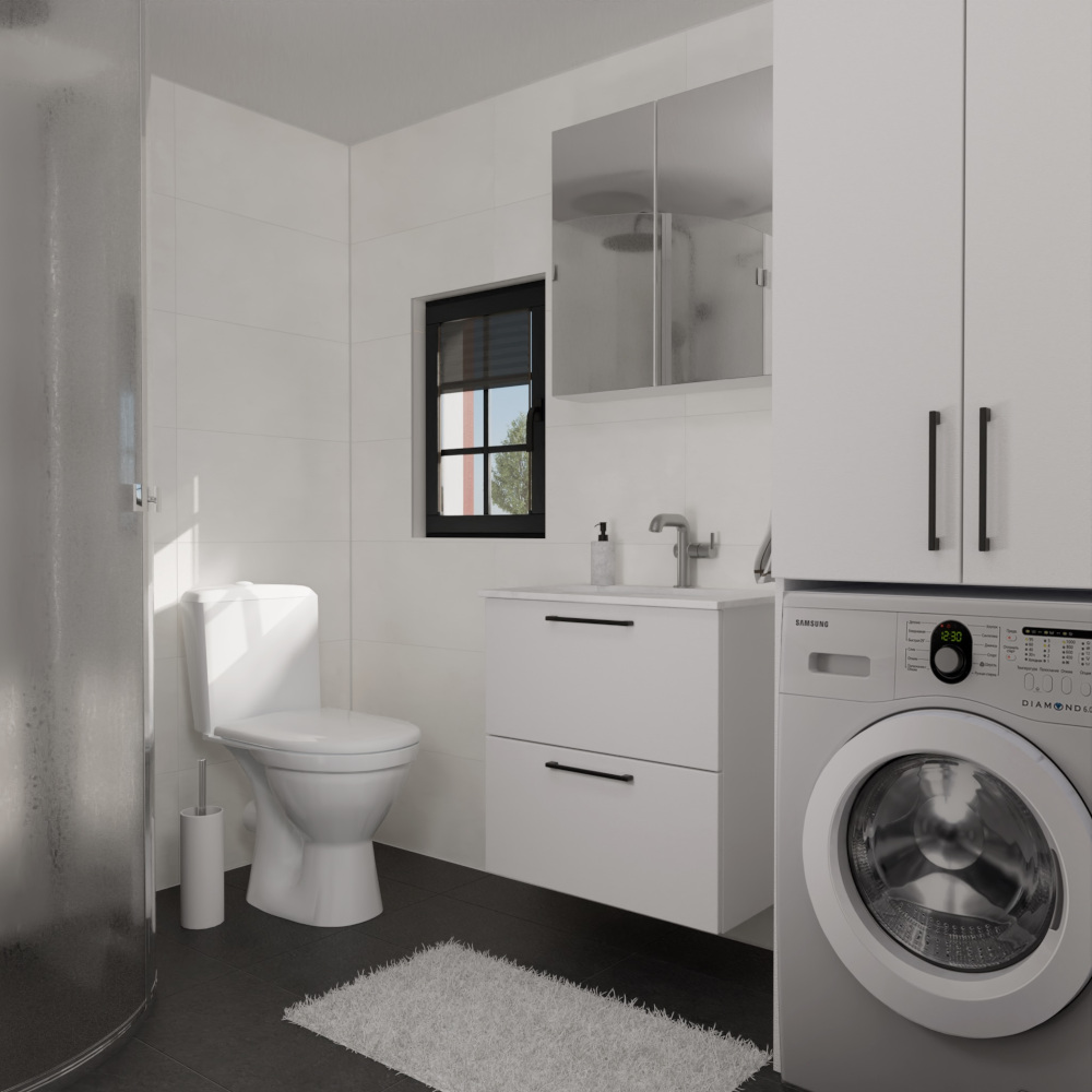 salle de bain tiny house Lucia par Vagabond Haven