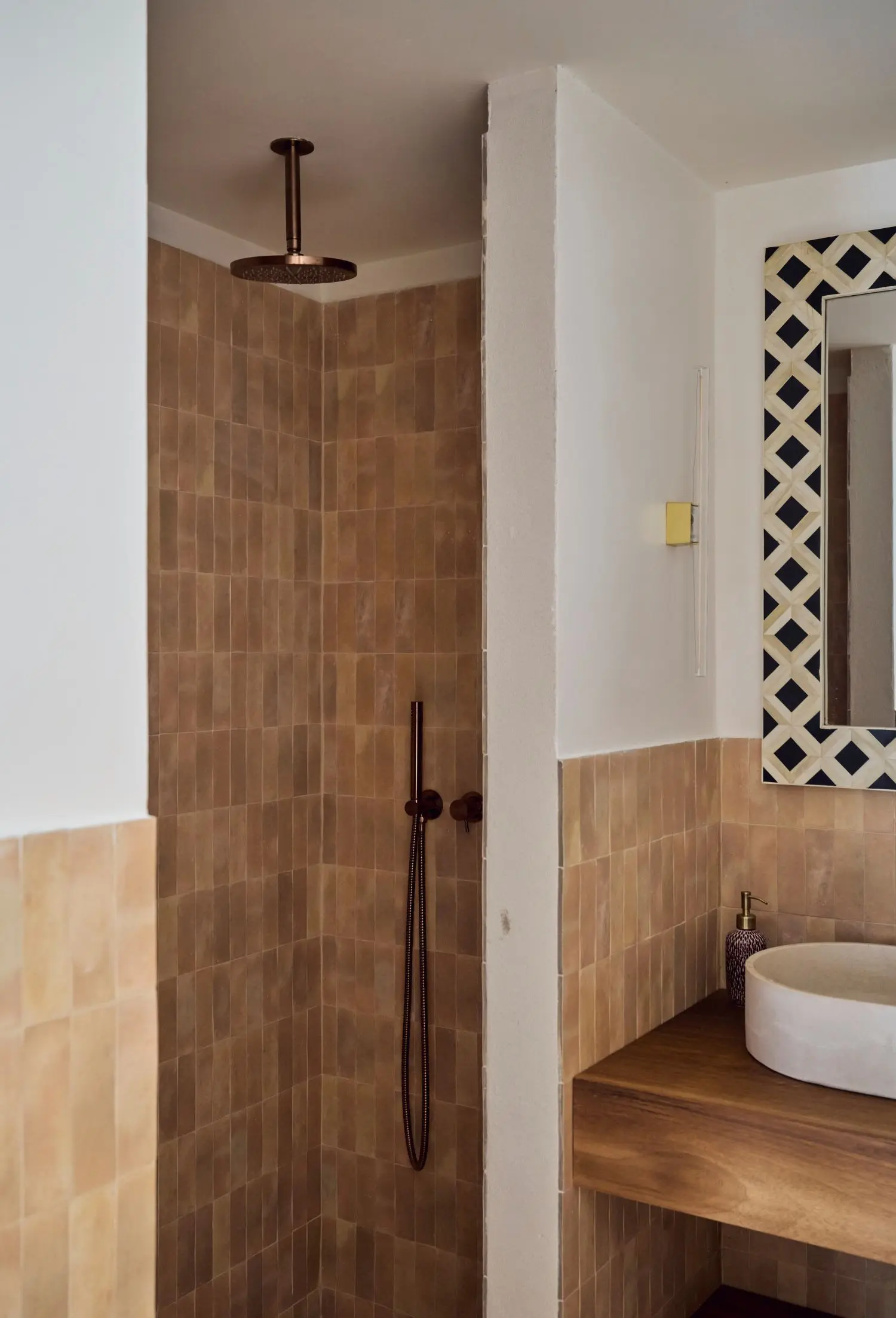 salle de bain maison Minorque vue mer salle de bain maison Minorque vue mer