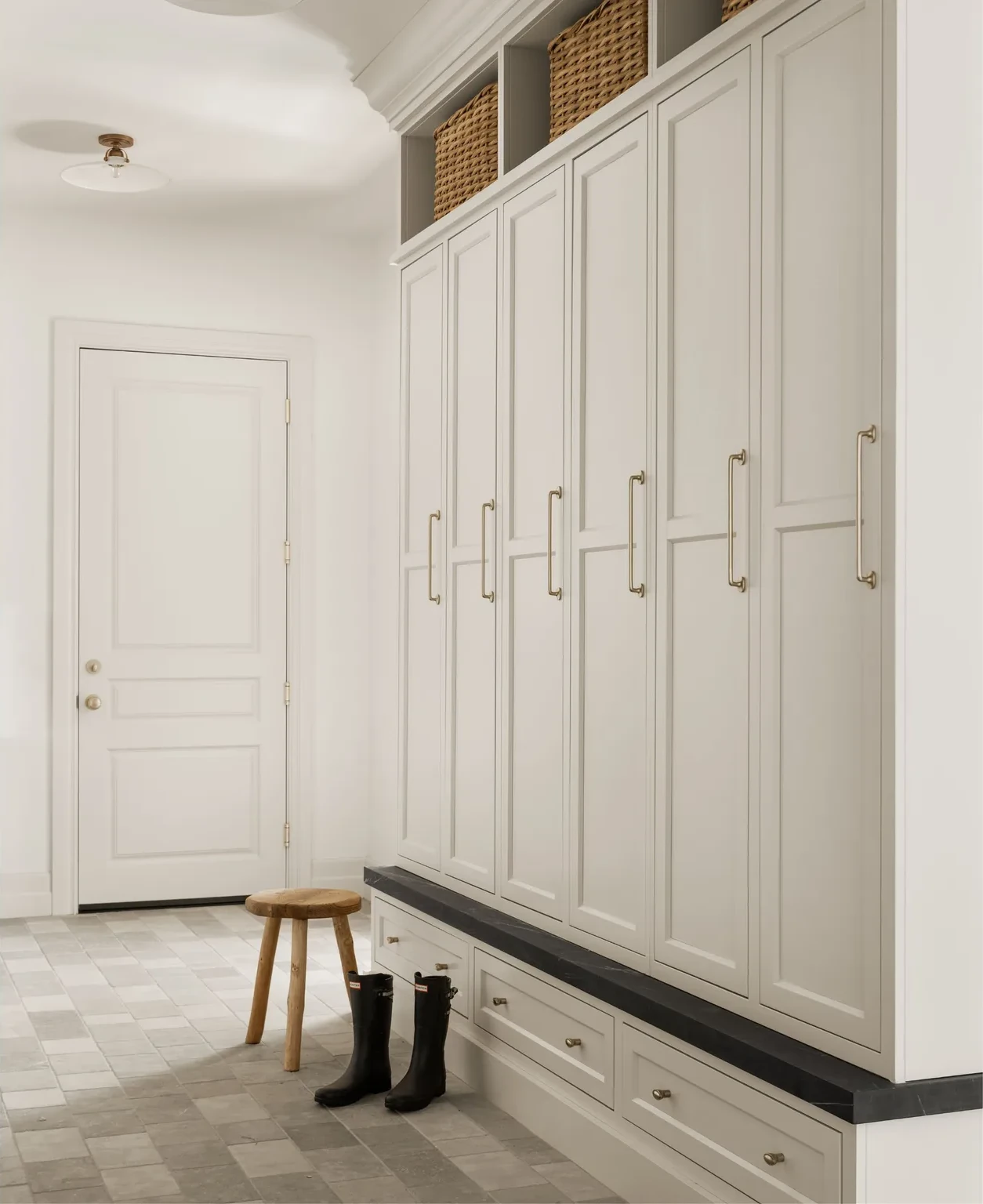 entrée avec placard sur mesure
