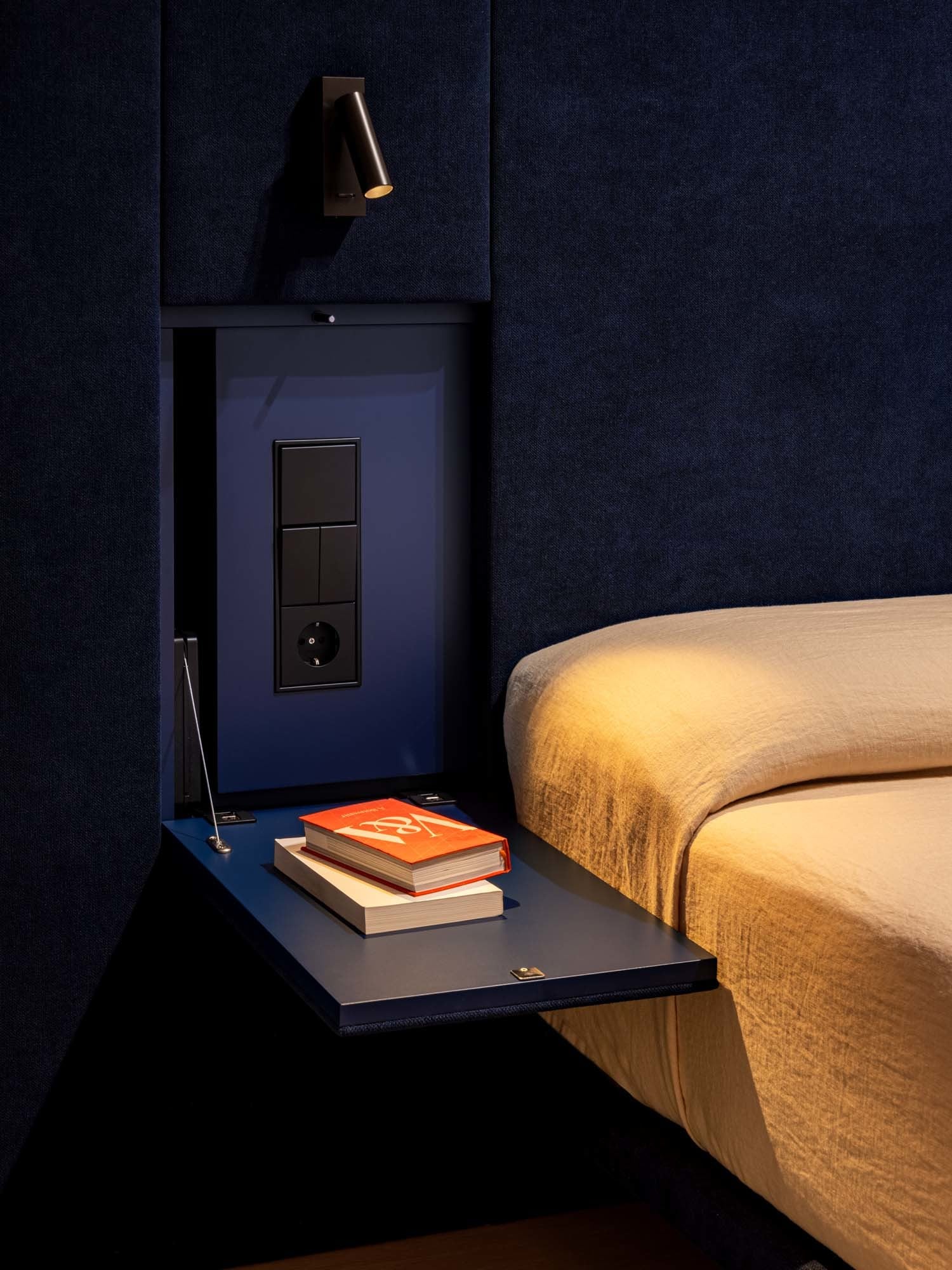 chambre bleue