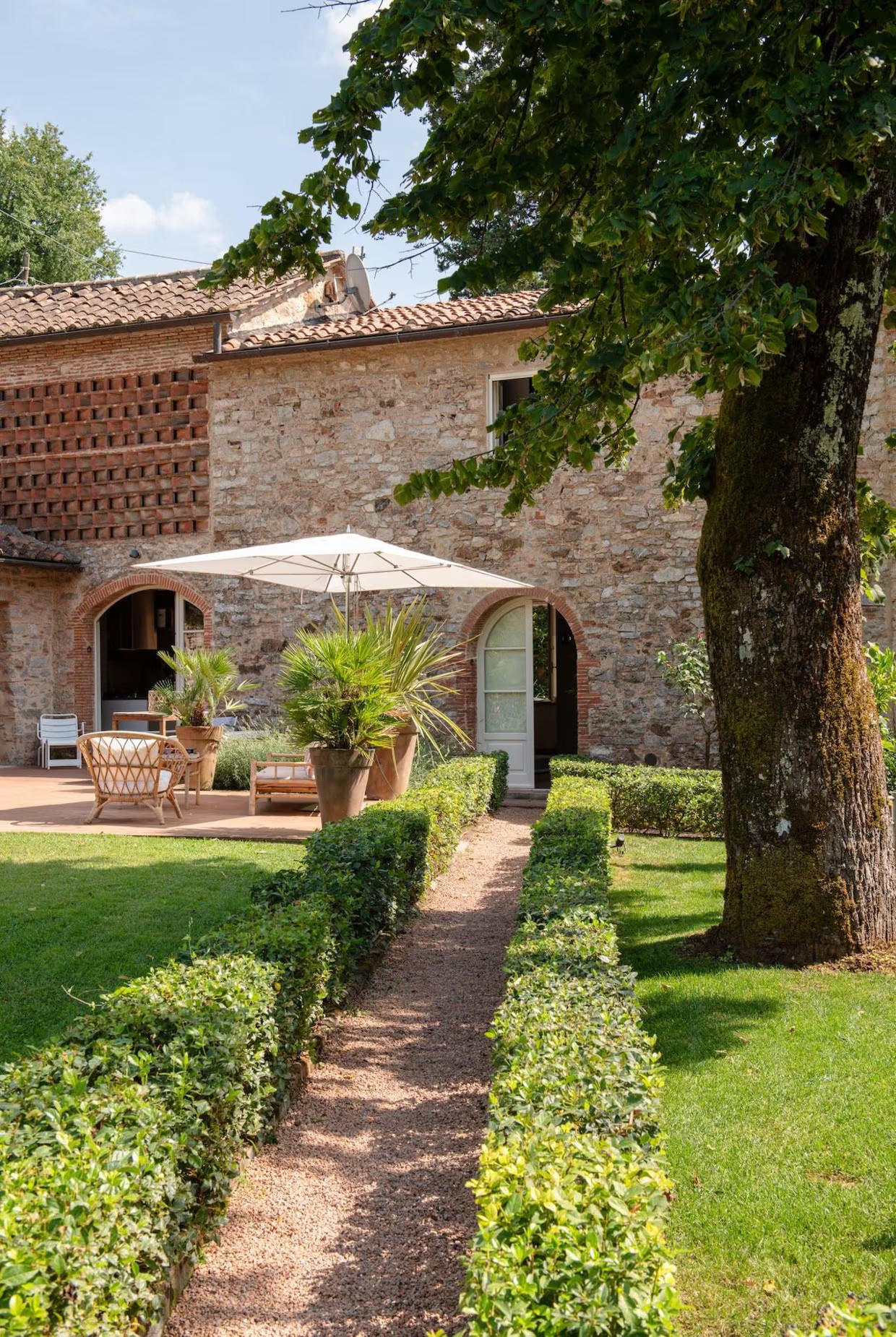maison ancienne en pierres à la campagne Italie