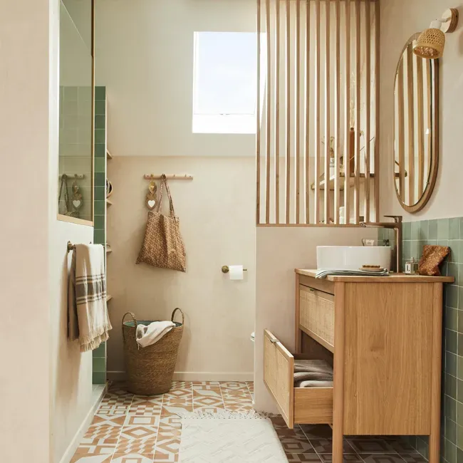 salle de bain studio mansardé