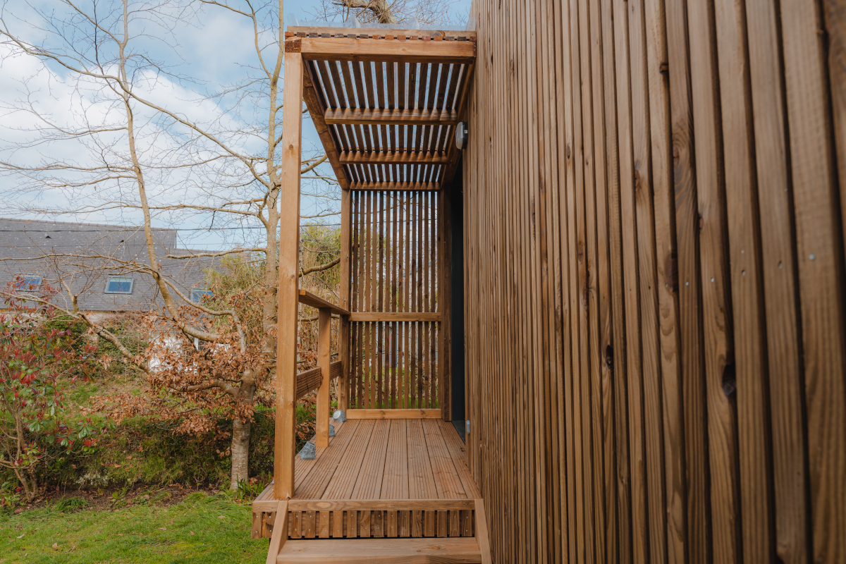 studio de jardin en bois de 60m2 Trebeurden par Greenkub studio de jardin en bois de 60m2 Trebeurden par Greenkub