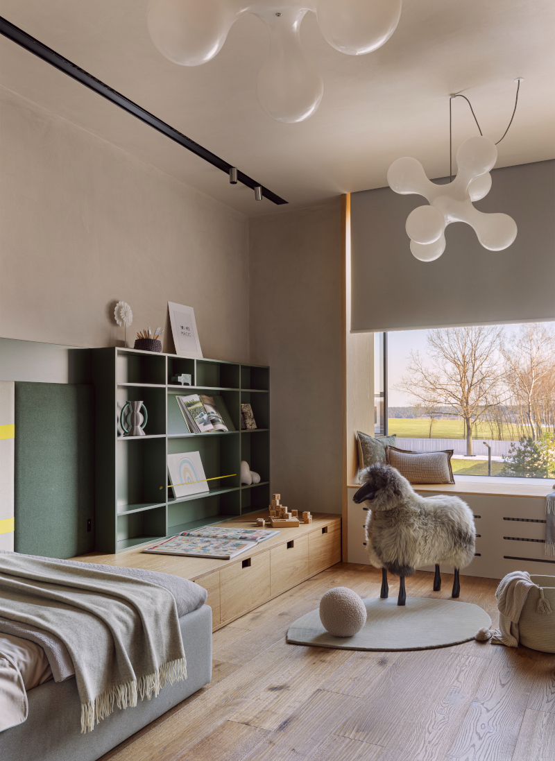 chambre d'enfant décoration contemporaine