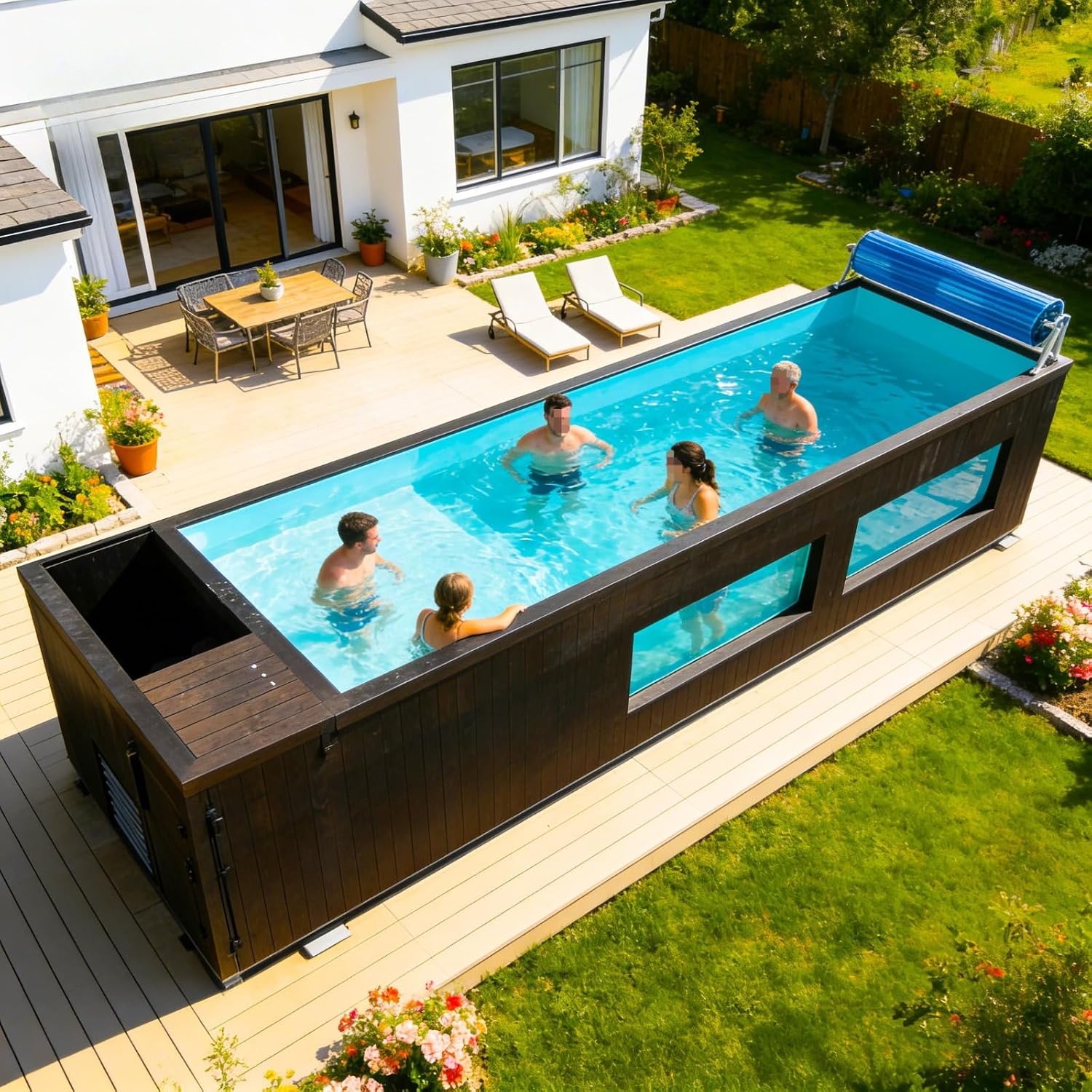 piscine container Amazon