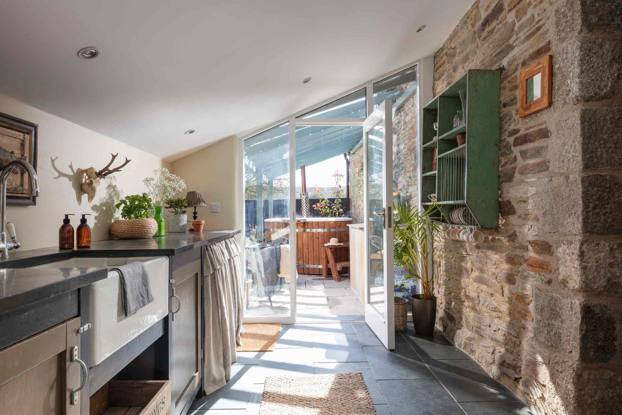 cuisine avec terrasse