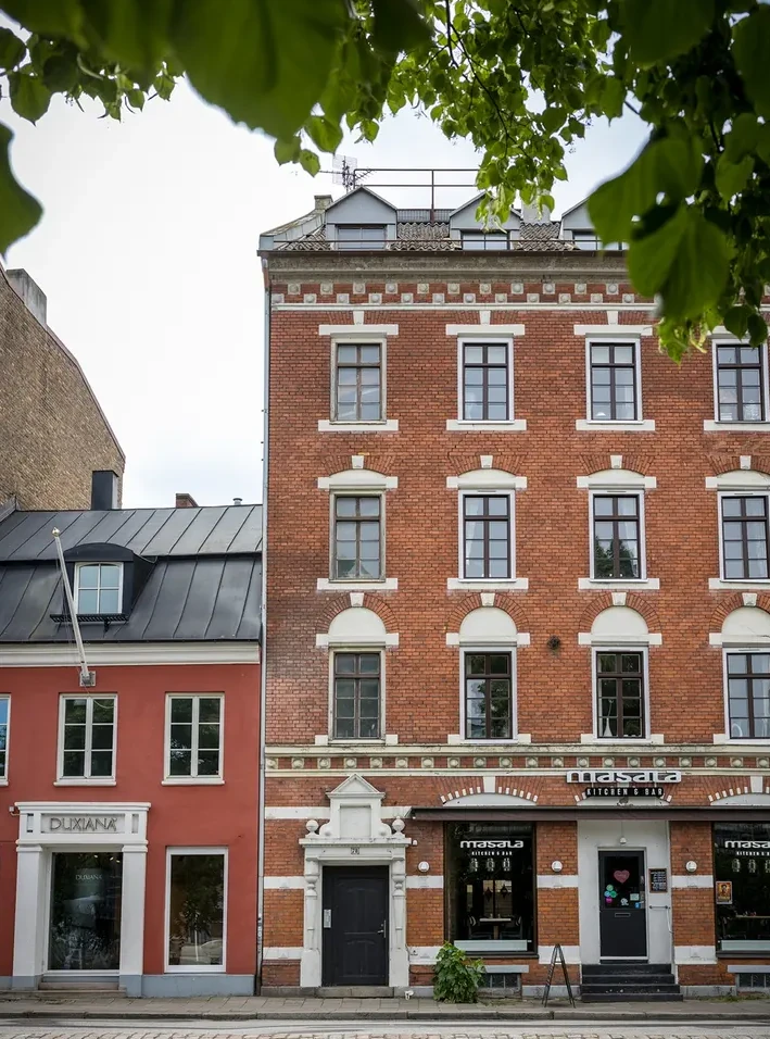 immeuble en briques Malmö Suède