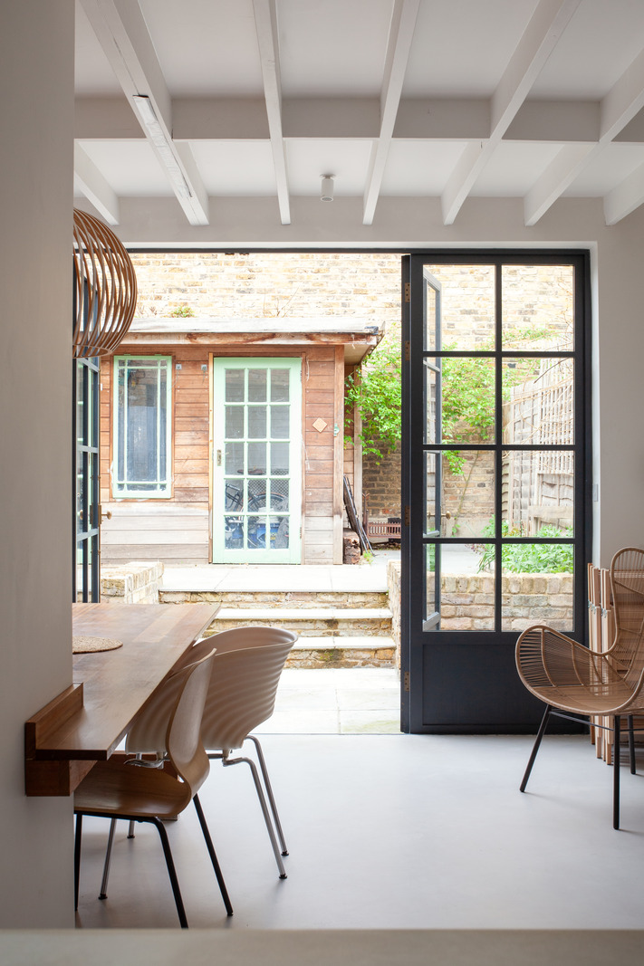 salle à manger sur jardin de ville décoration contemporaine maison victorienne accolée salle à manger sur jardin de ville décoration contemporaine maison victorienne accolée